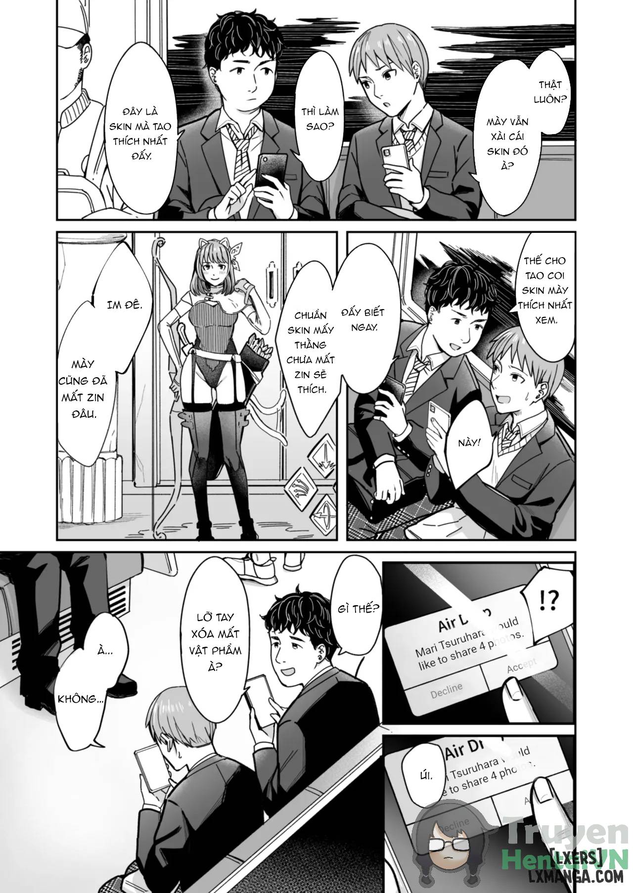 HentaiVN.net - Ảnh 5 - Shiranai Josei kara Gazou Kyouyuu de Eroi Jidori ga Okuraretekita Hanashi - Chương 1
