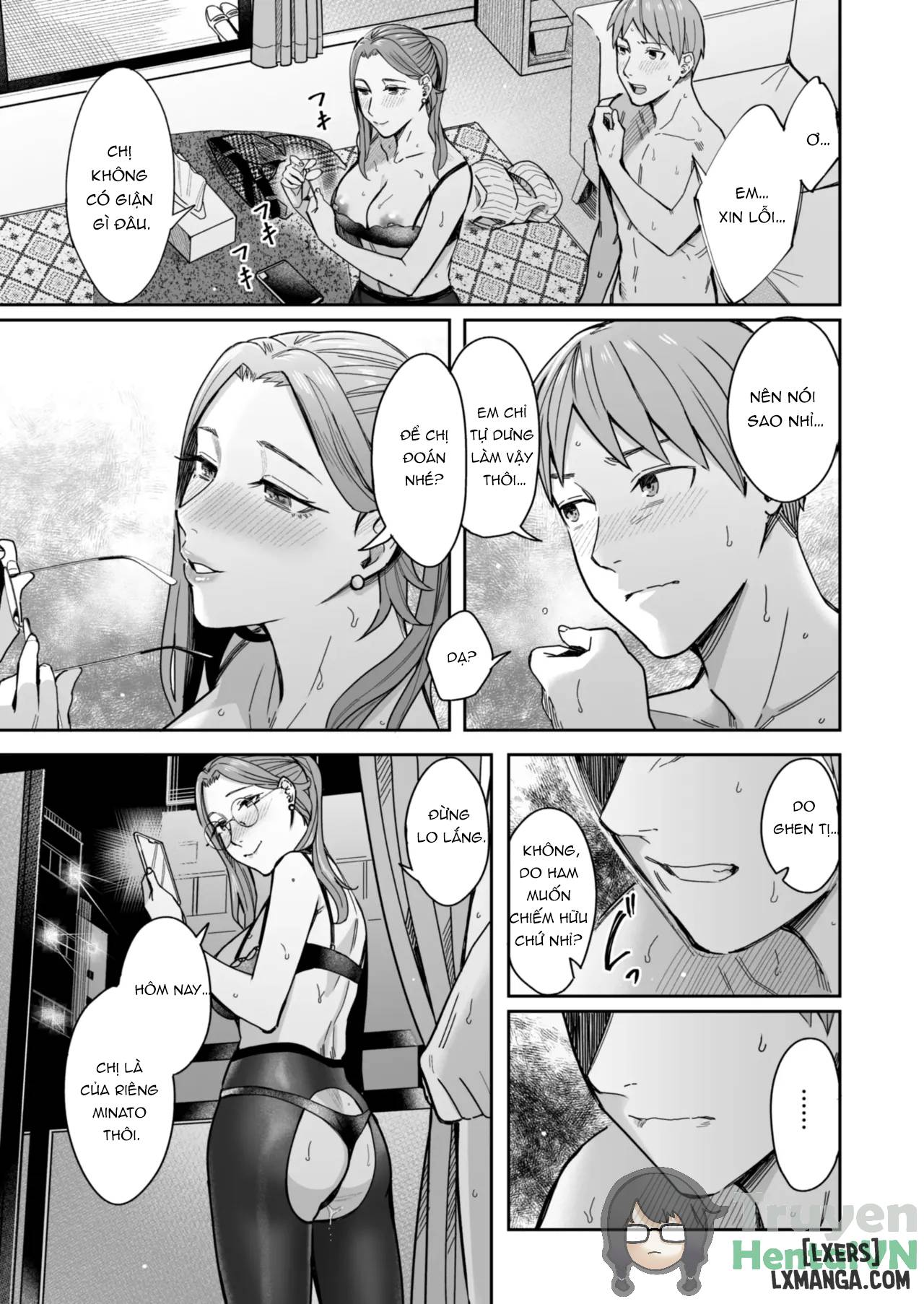 HentaiVN.net - Ảnh 17 - Shiranai Josei kara Gazou Kyouyuu de Eroi Jidori ga Okuraretekita Hanashi - Chương 3