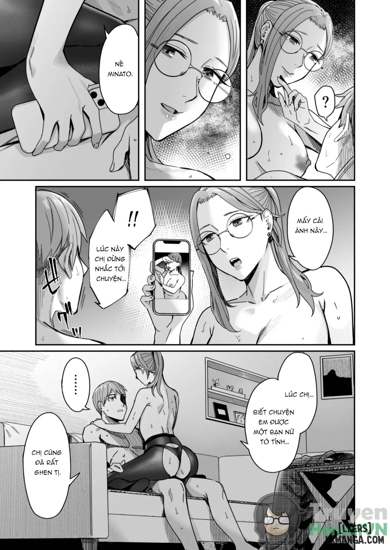 HentaiVN.net - Ảnh 19 - Shiranai Josei kara Gazou Kyouyuu de Eroi Jidori ga Okuraretekita Hanashi - Chương 3