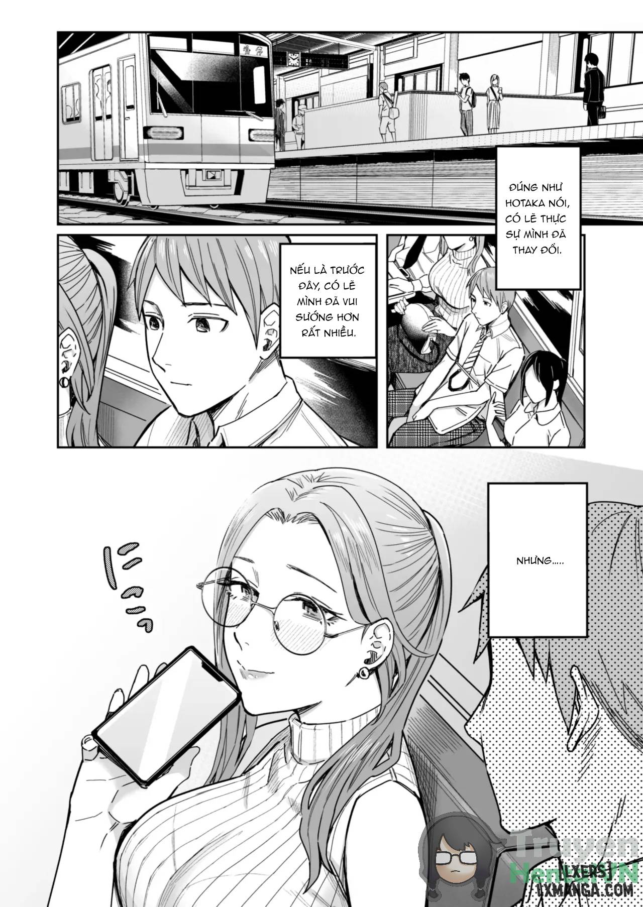 HentaiVN.net - Ảnh 4 - Shiranai Josei kara Gazou Kyouyuu de Eroi Jidori ga Okuraretekita Hanashi - Chương 3