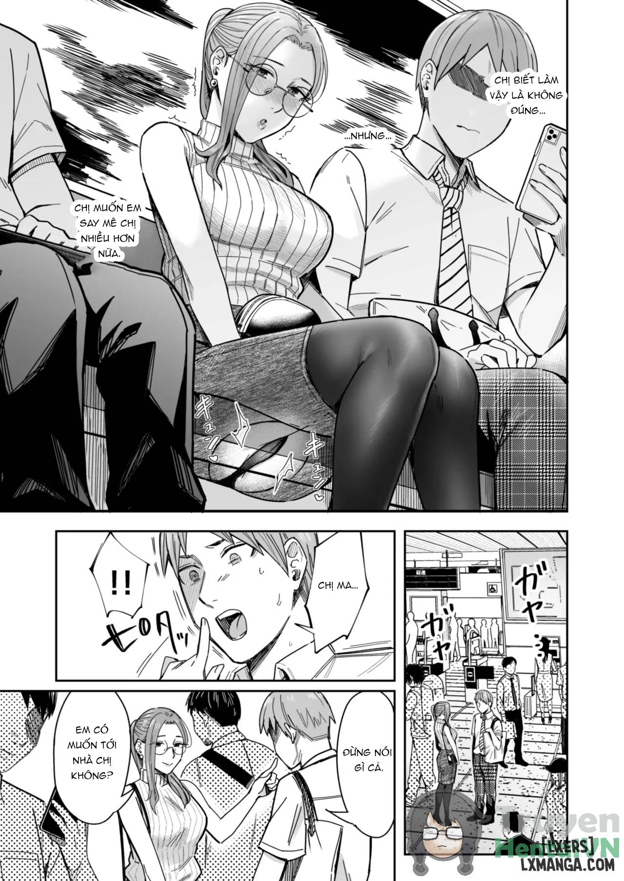 HentaiVN.net - Ảnh 7 - Shiranai Josei kara Gazou Kyouyuu de Eroi Jidori ga Okuraretekita Hanashi - Chương 3