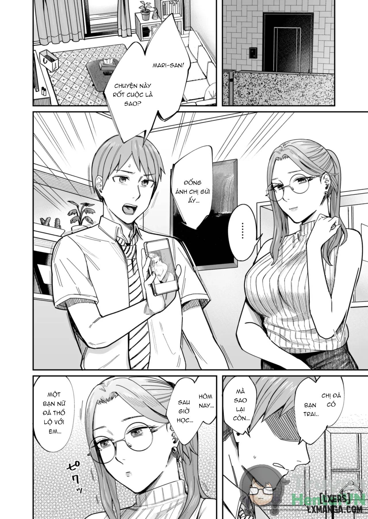 HentaiVN.net - Ảnh 8 - Shiranai Josei kara Gazou Kyouyuu de Eroi Jidori ga Okuraretekita Hanashi - Chương 3