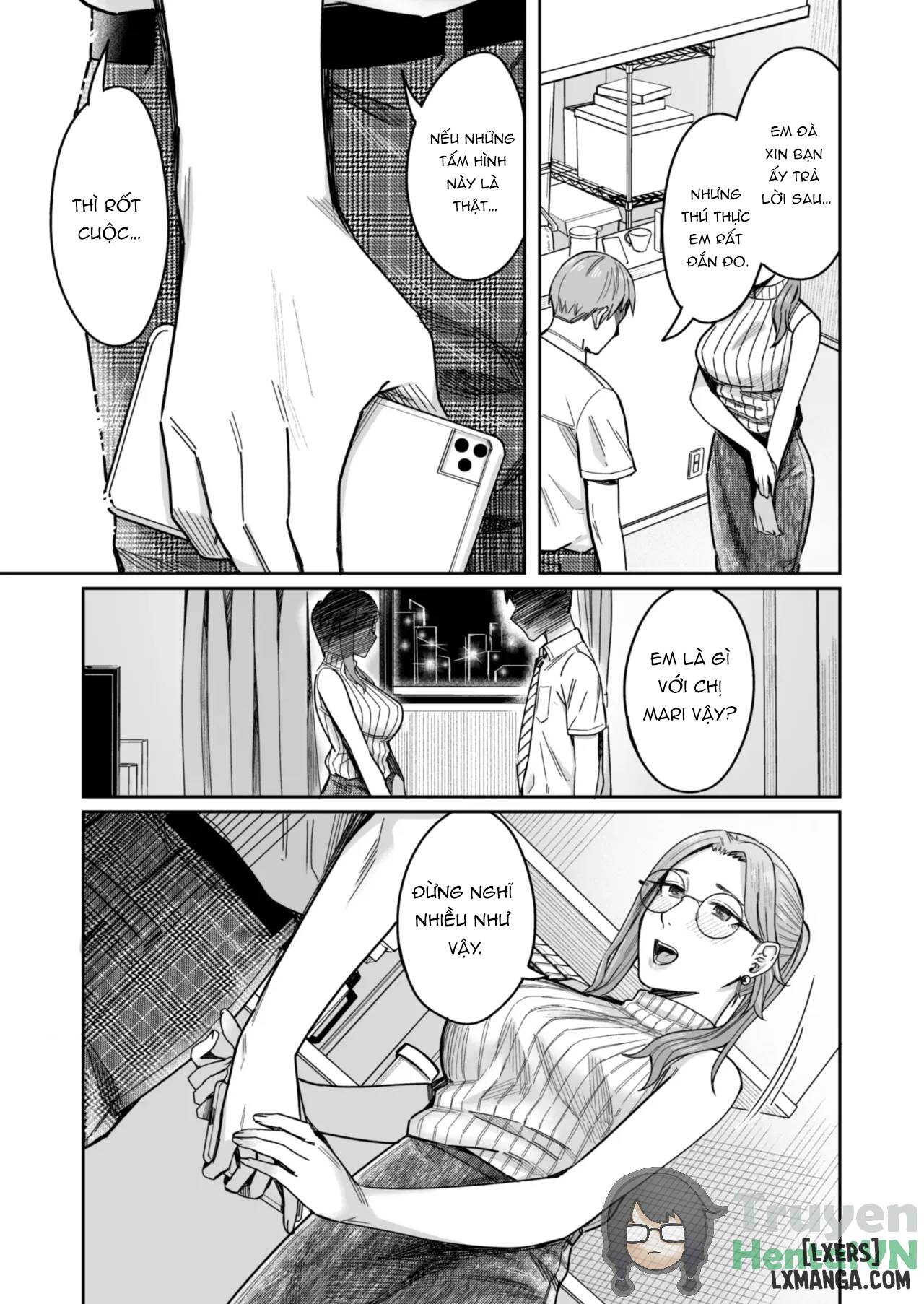HentaiVN.net - Ảnh 9 - Shiranai Josei kara Gazou Kyouyuu de Eroi Jidori ga Okuraretekita Hanashi - Chương 3