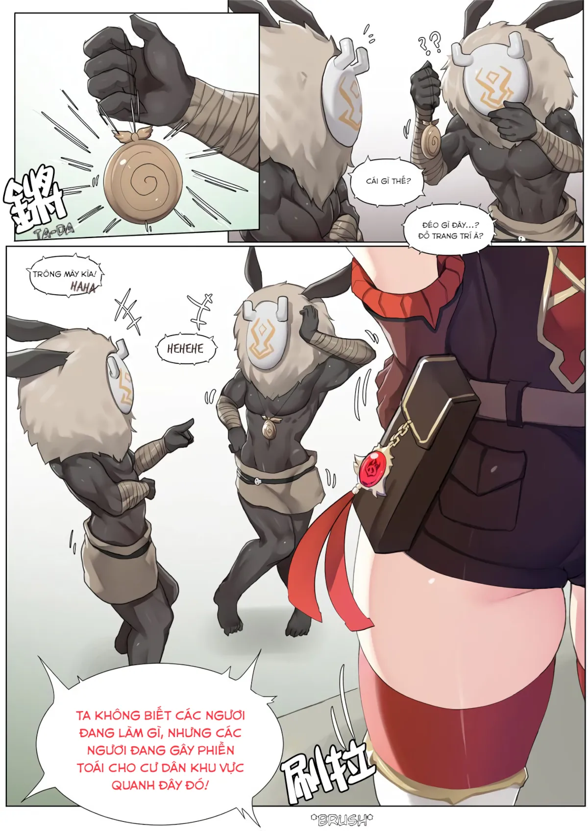 HentaiVN.net - Ảnh 3 - If Scenario - Amber (Genshin Impact) - Oneshot