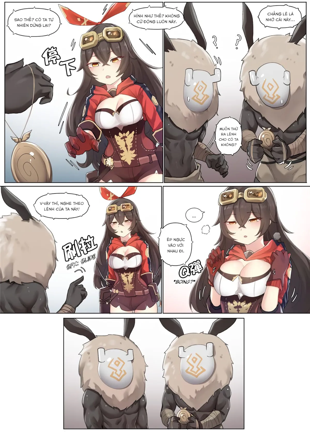 HentaiVN.net - Ảnh 5 - If Scenario - Amber (Genshin Impact) - Oneshot