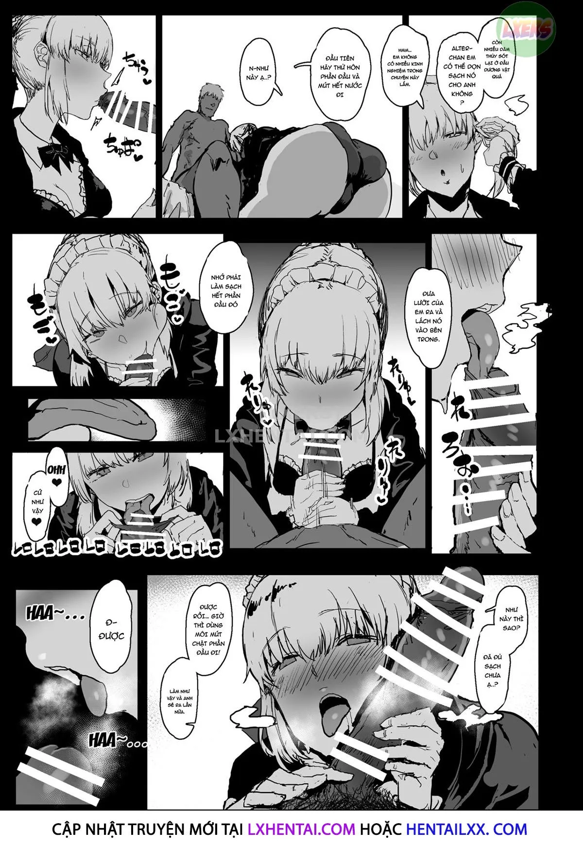 HentaiVN.net - Ảnh 10 - Yarichin Ni Gohoushi Sex Suru Nama Onaho To Seishori Maid Netorase Hon - Oneshot