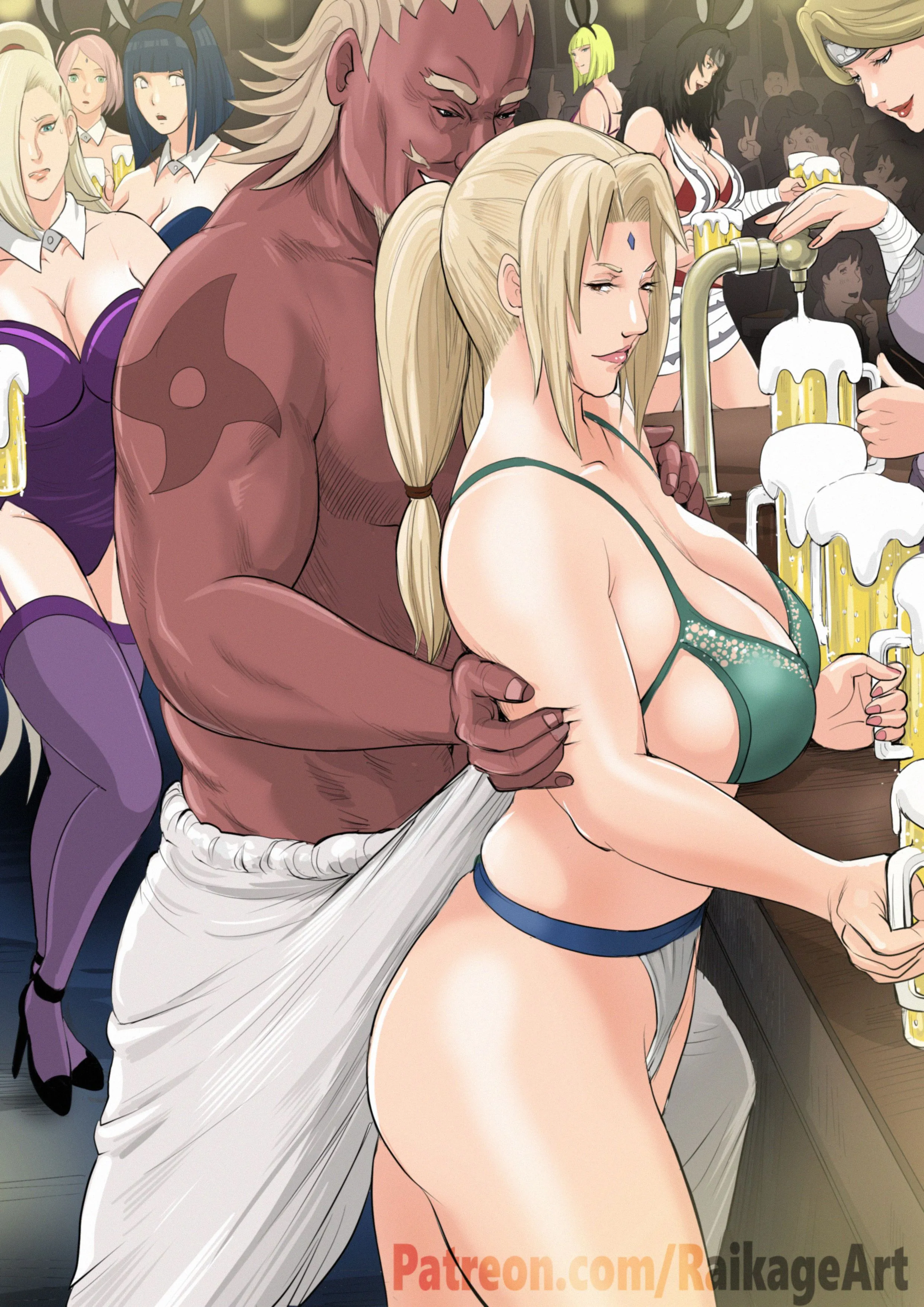HentaiVN.net - Ảnh 5 - VIP Customer of Shinobi Bar (Naruto) - Oneshot