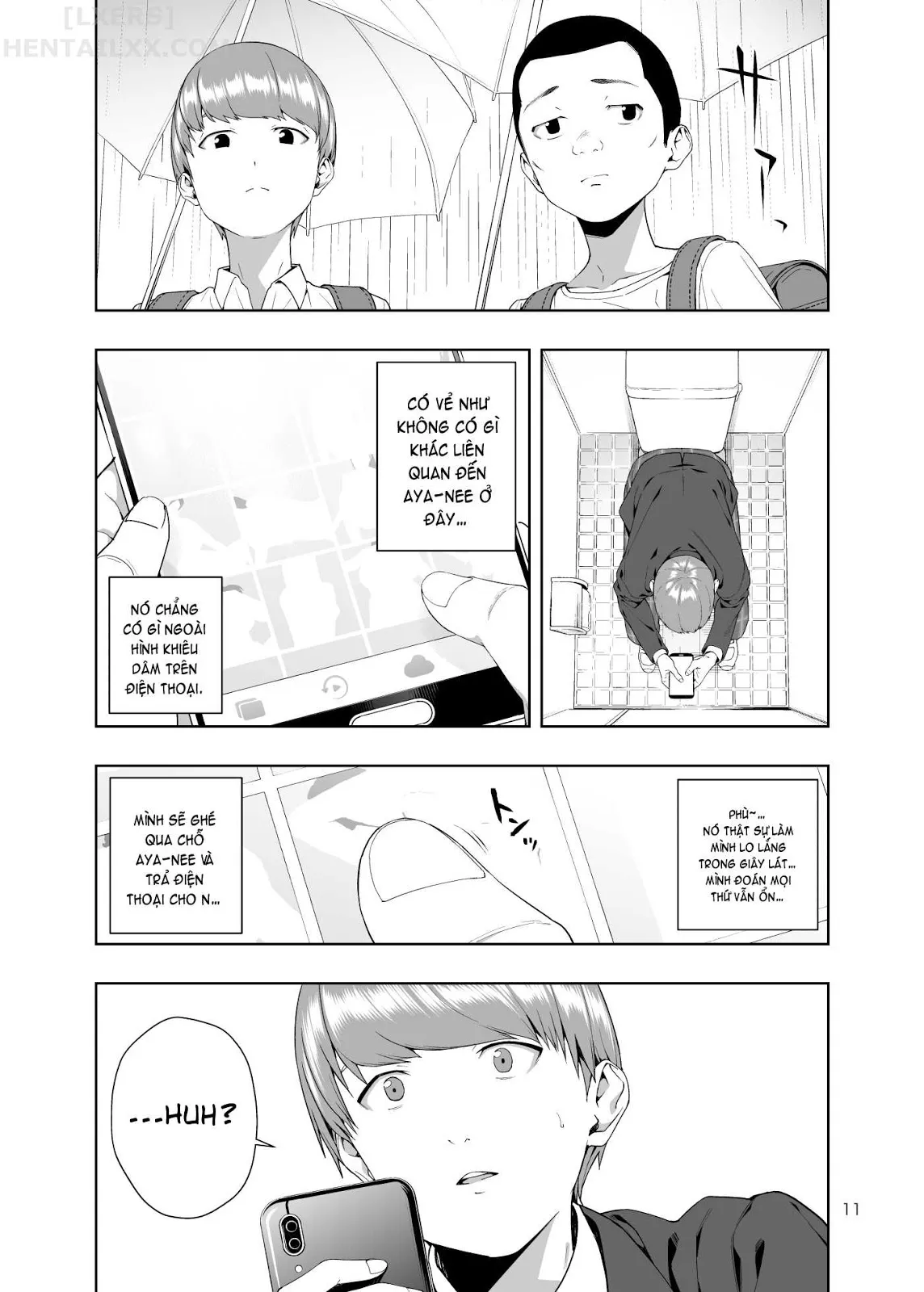 HentaiVN.net - Ảnh 11 - Out Of The Loop [Kaya No Soto] - Oneshot