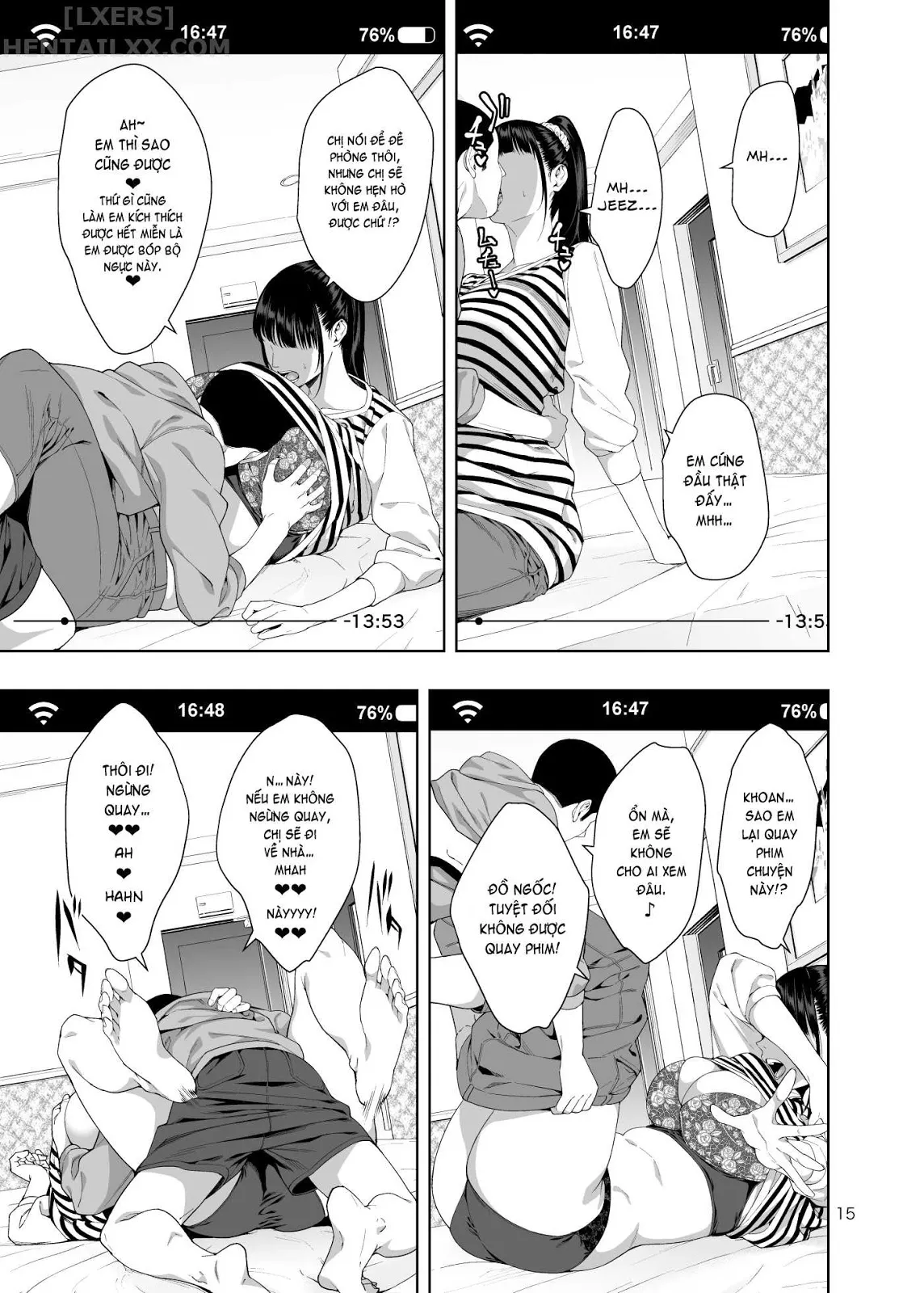 HentaiVN.net - Ảnh 15 - Out Of The Loop [Kaya No Soto] - Oneshot