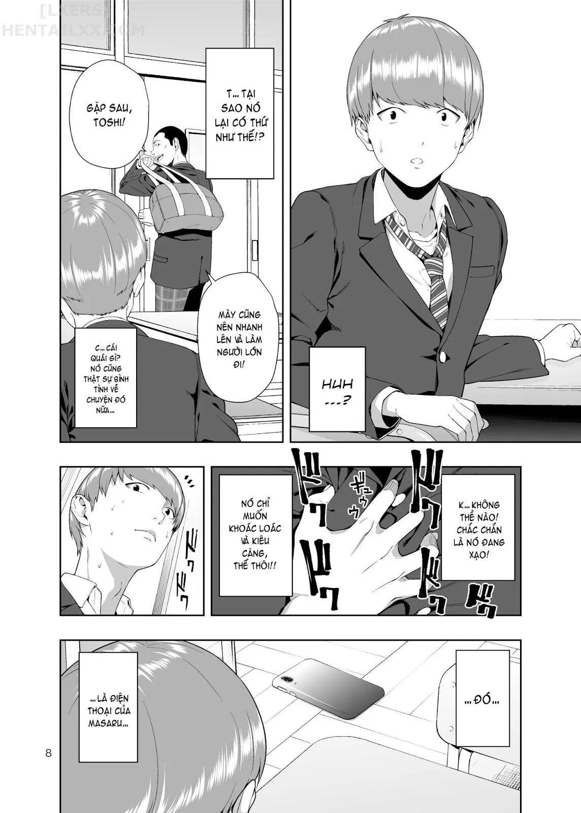 HentaiVN.net - Ảnh 8 - Out Of The Loop [Kaya No Soto] - Oneshot