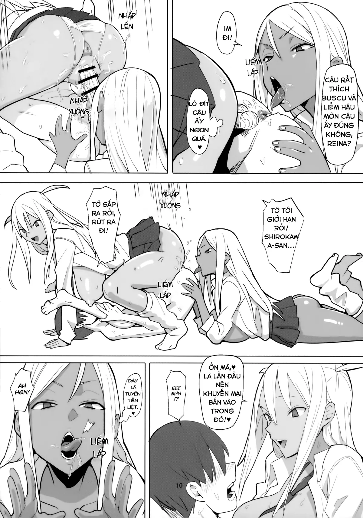 HentaiVN.net - Ảnh 11 - Joshikousei Shoukougun [Highschool Girls Syndrome] - Oneshot