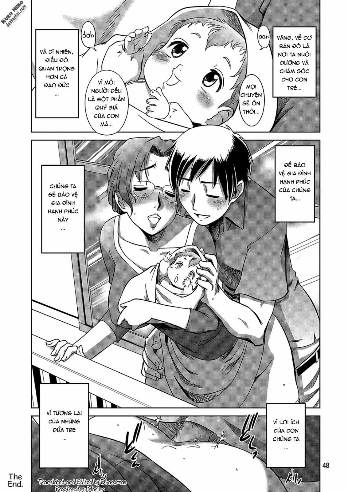 HentaiVN.net - Ảnh 44 - Koufuku na Kazoku [Happy Family] - Oneshot
