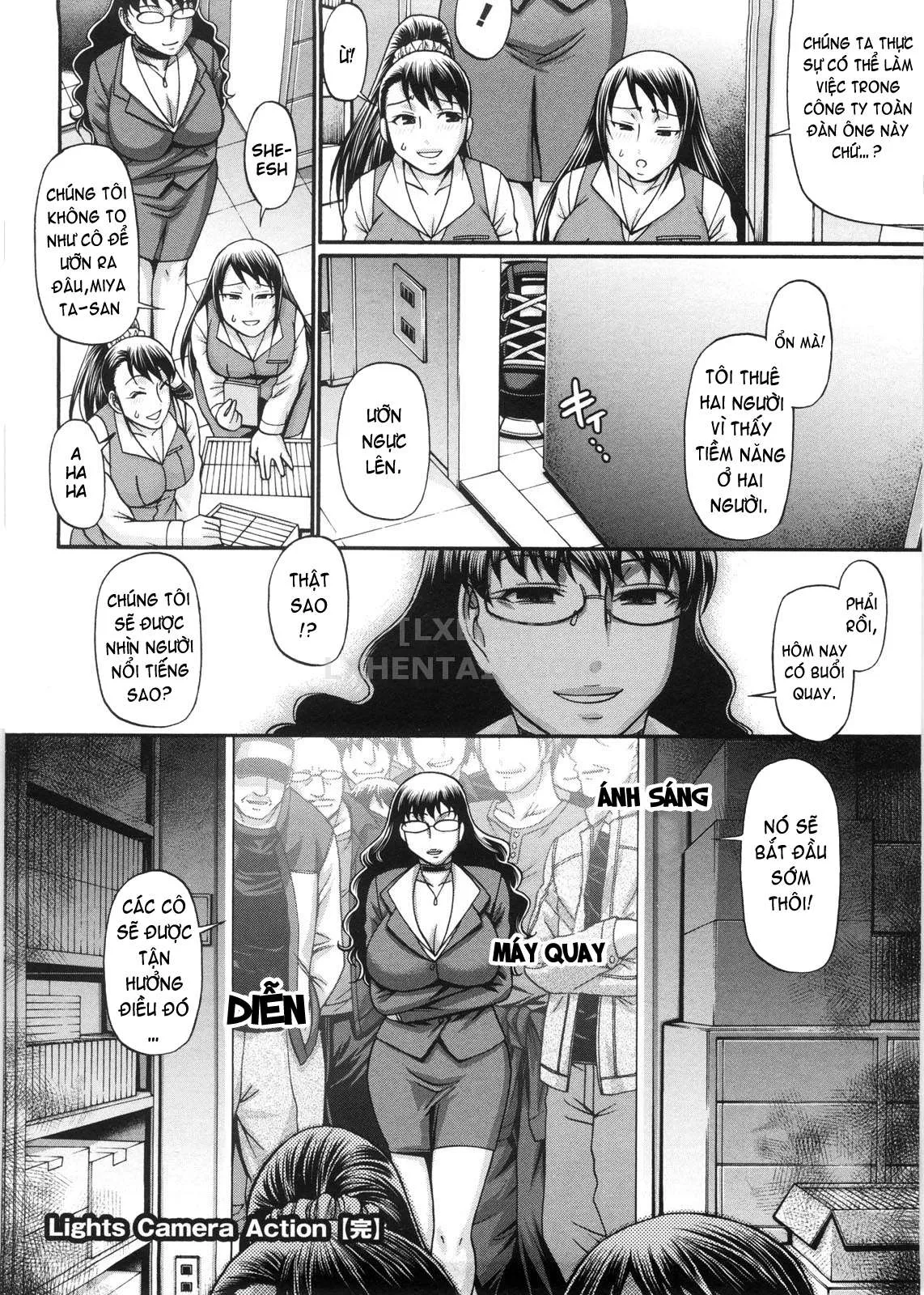HentaiVN.net - Ảnh 38 - Koushoku Glamorous [Lasciviousness Glamorous] - Chap 1