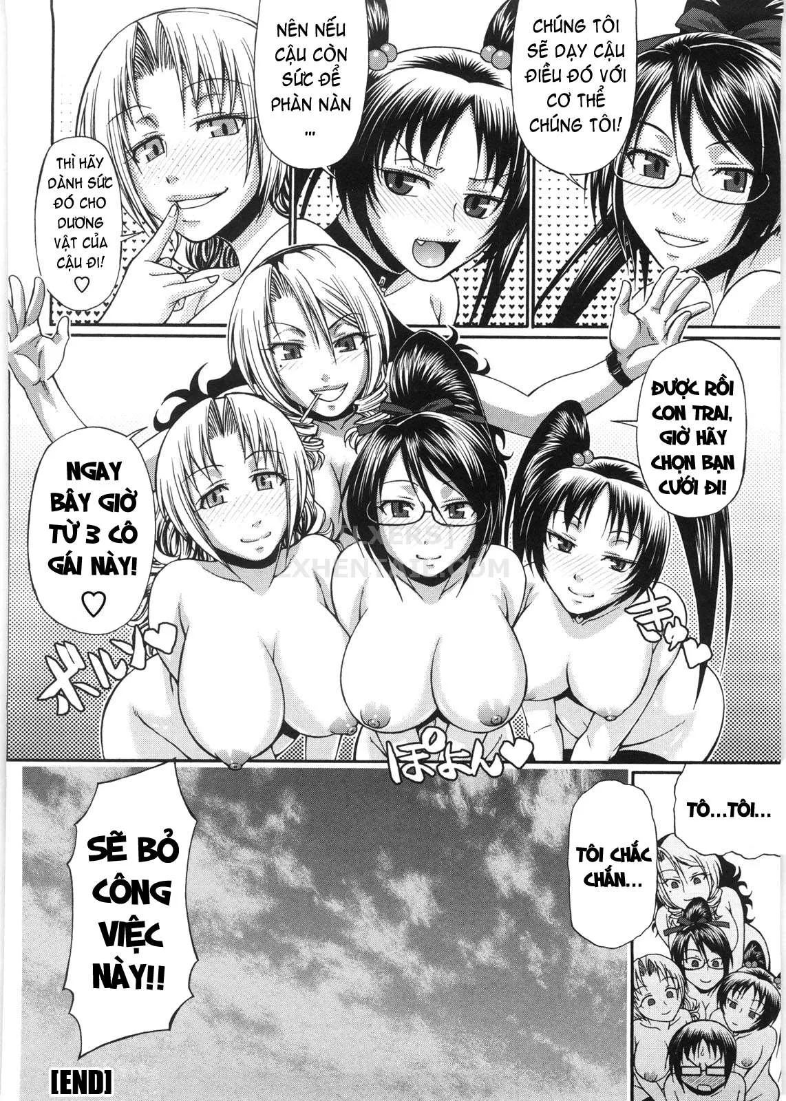 HentaiVN.net - Ảnh 23 - Koushoku Glamorous [Lasciviousness Glamorous] - Chap 8 - END