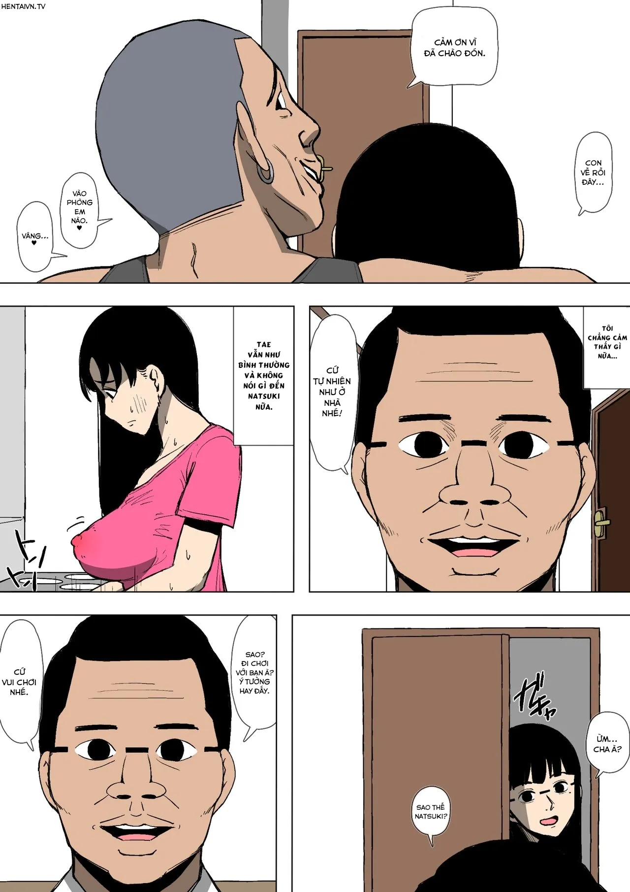 HentaiVN.net - Ảnh 26 - Con gái tôi trở nên sa đọa bởi một thằng khốn nạn [My Daughter was Corrupted by a Delinquent] - Oneshot