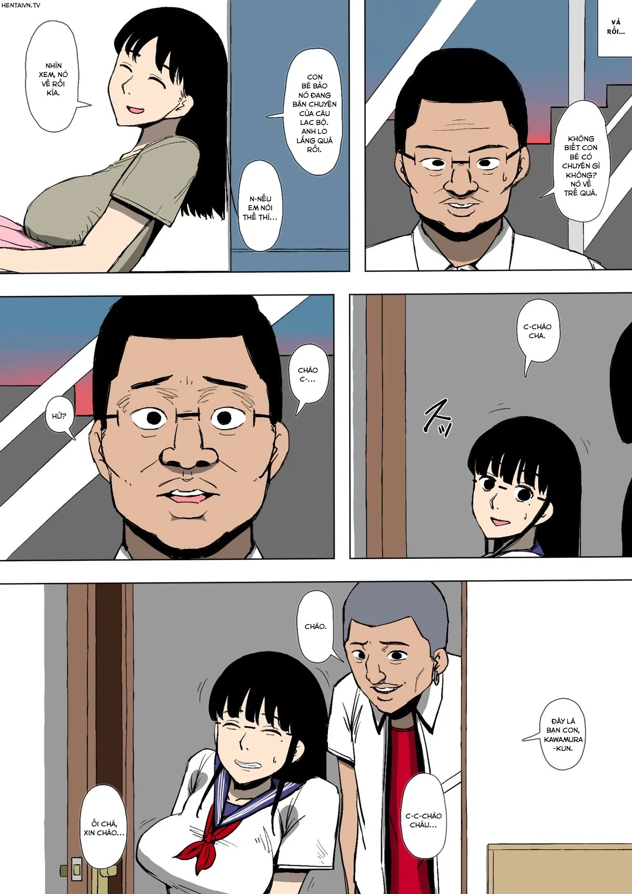 HentaiVN.net - Ảnh 6 - Con gái tôi trở nên sa đọa bởi một thằng khốn nạn [My Daughter was Corrupted by a Delinquent] - Oneshot