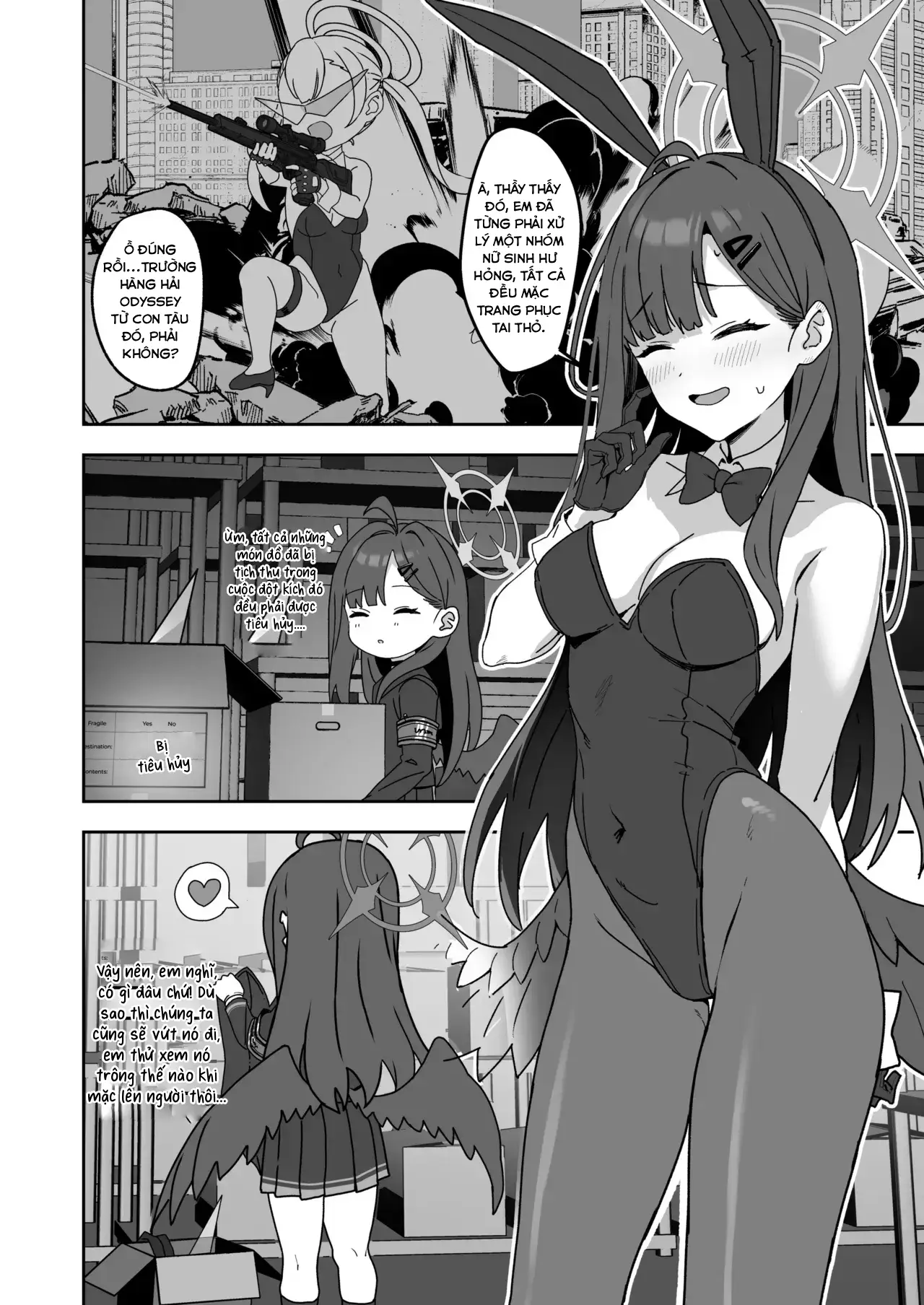 HentaiVN.net - Ảnh 4 - Nakamasa Ichika wa Bunny Cos o Kitemitai - Oneshot