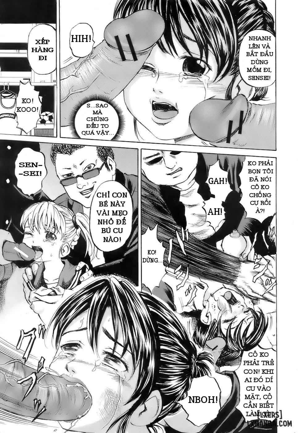 HentaiVN.net - Ảnh 11 - Female Teacher Gang Rape [Jo Kyoushi Rinkan; 女教師輪姦] - Oneshot