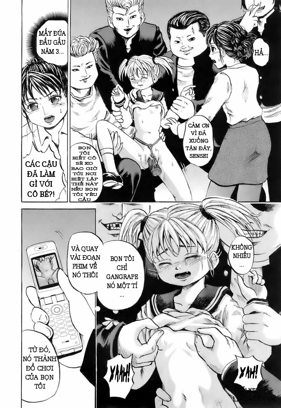 HentaiVN.net - Ảnh 6 - Female Teacher Gang Rape [Jo Kyoushi Rinkan; 女教師輪姦] - Oneshot