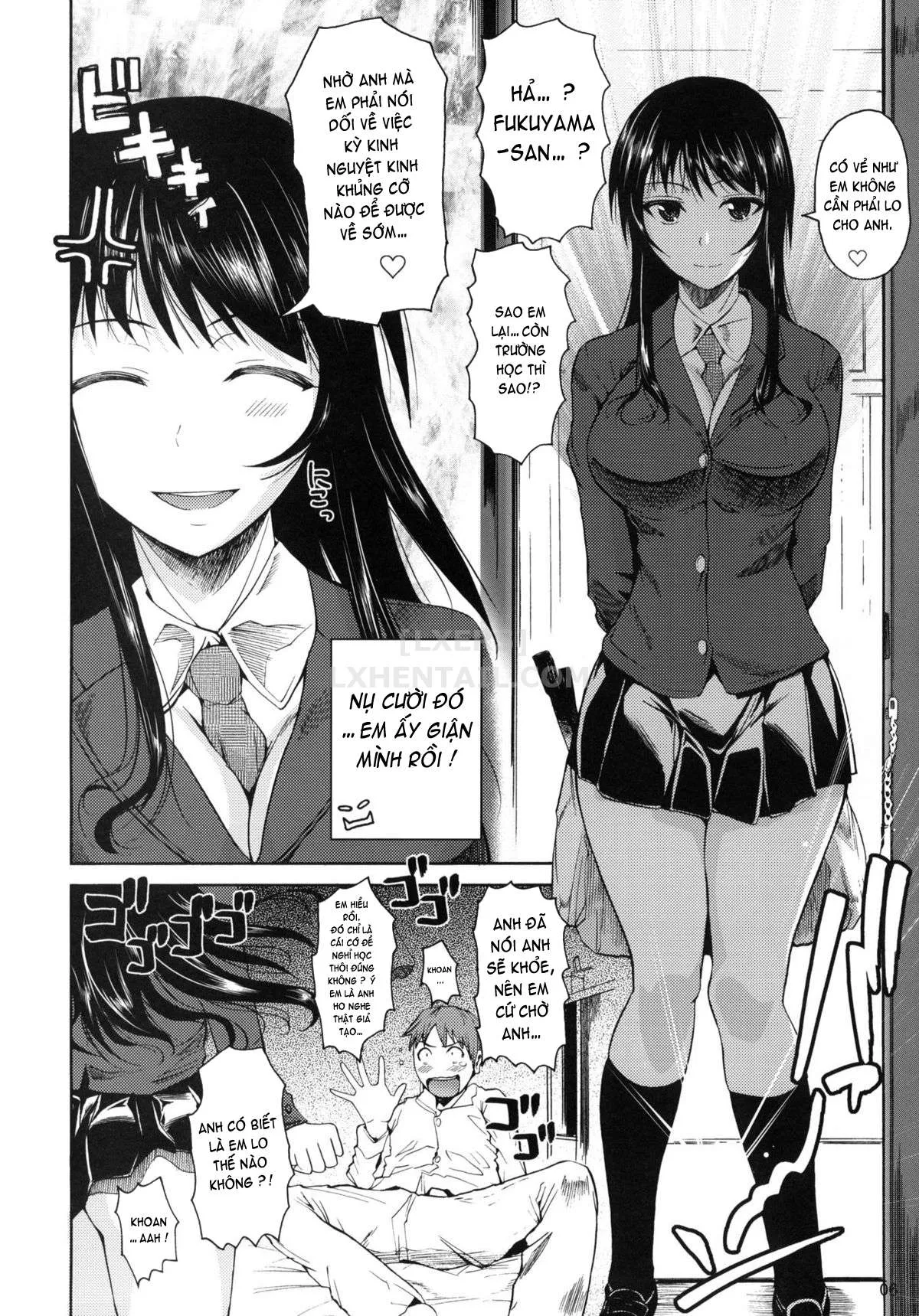 HentaiVN.net - Ảnh 4 - Fukuyama-san Soushuuhen Ichi [福山さん総集編壱] - Chap 2