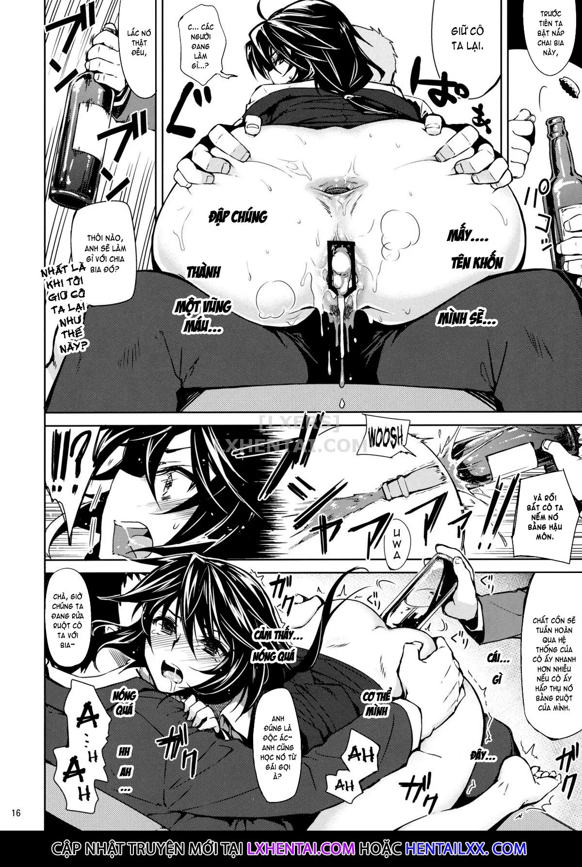 HentaiVN.net - Ảnh 16 - Last Train x Dead Drunk x Big Sis Chifuyu [終電×泥酔×千冬姉] - Oneshot
