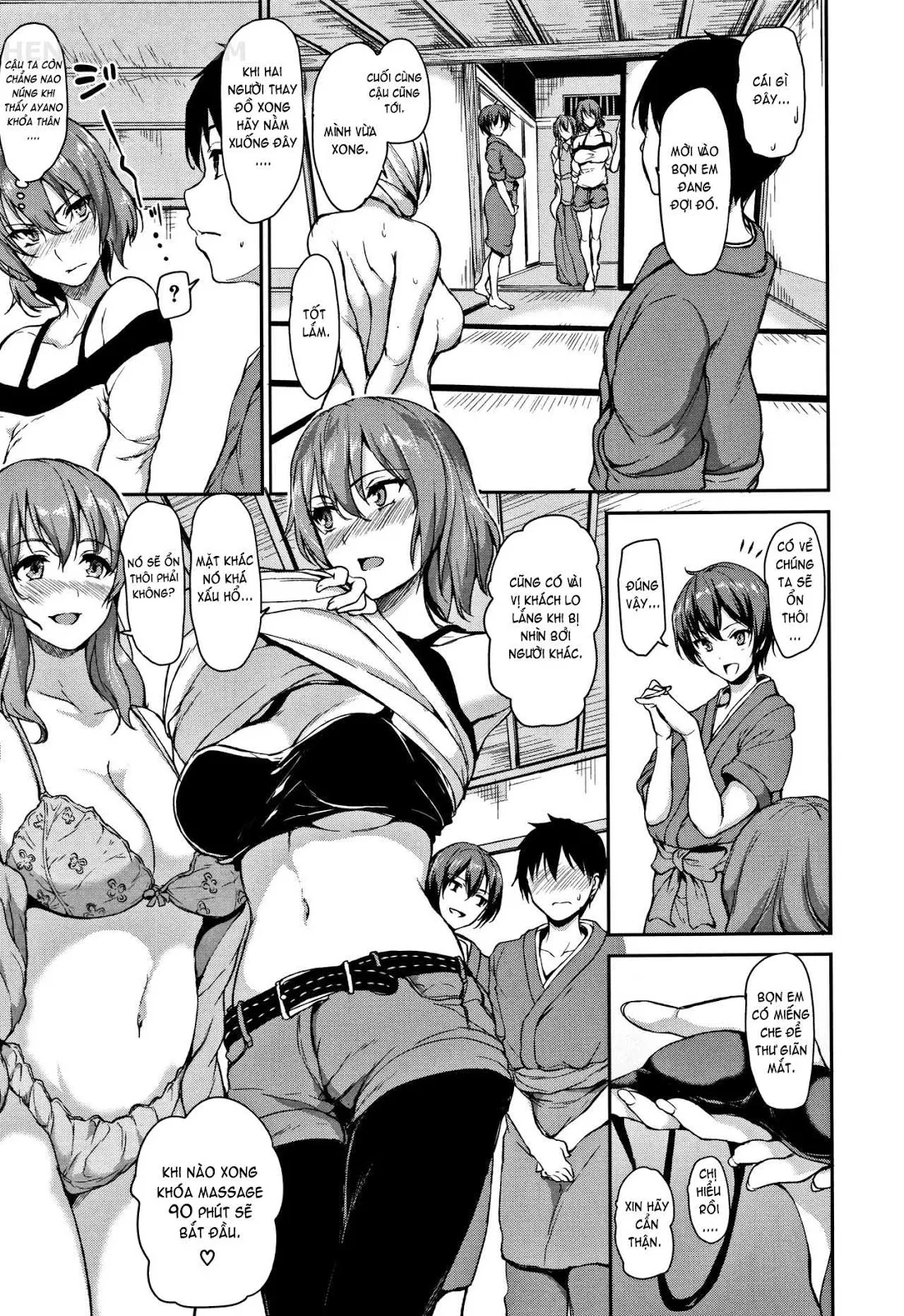 HentaiVN.net - Ảnh 10 - Yukemuri Harem Monogatari - Chap 3