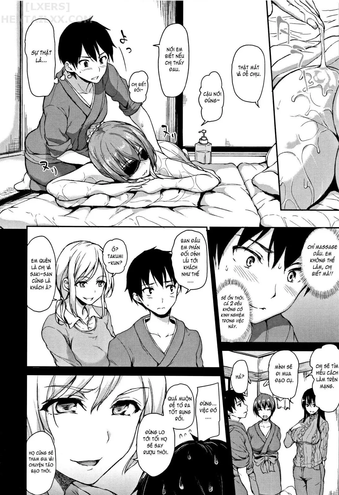HentaiVN.net - Ảnh 11 - Yukemuri Harem Monogatari - Chap 3
