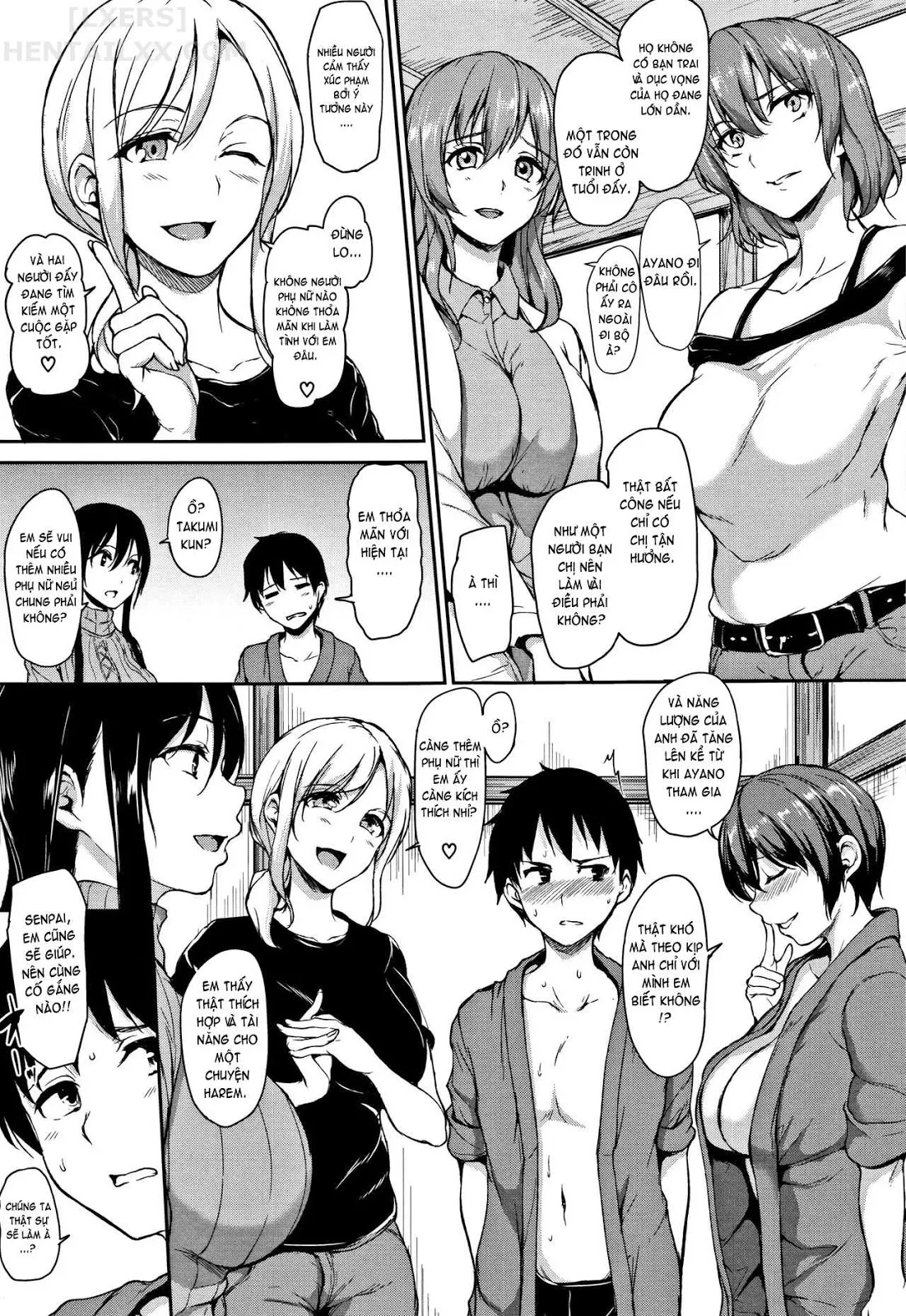 HentaiVN.net - Ảnh 6 - Yukemuri Harem Monogatari - Chap 3