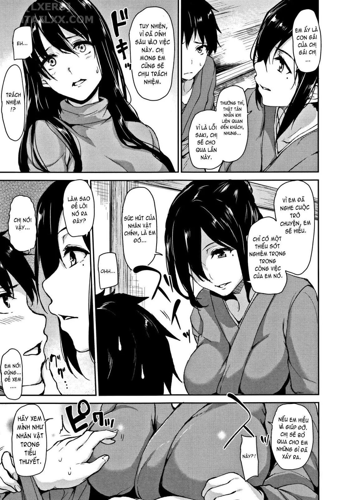 HentaiVN.net - Ảnh 12 - Yukemuri Harem Monogatari - Chap 4