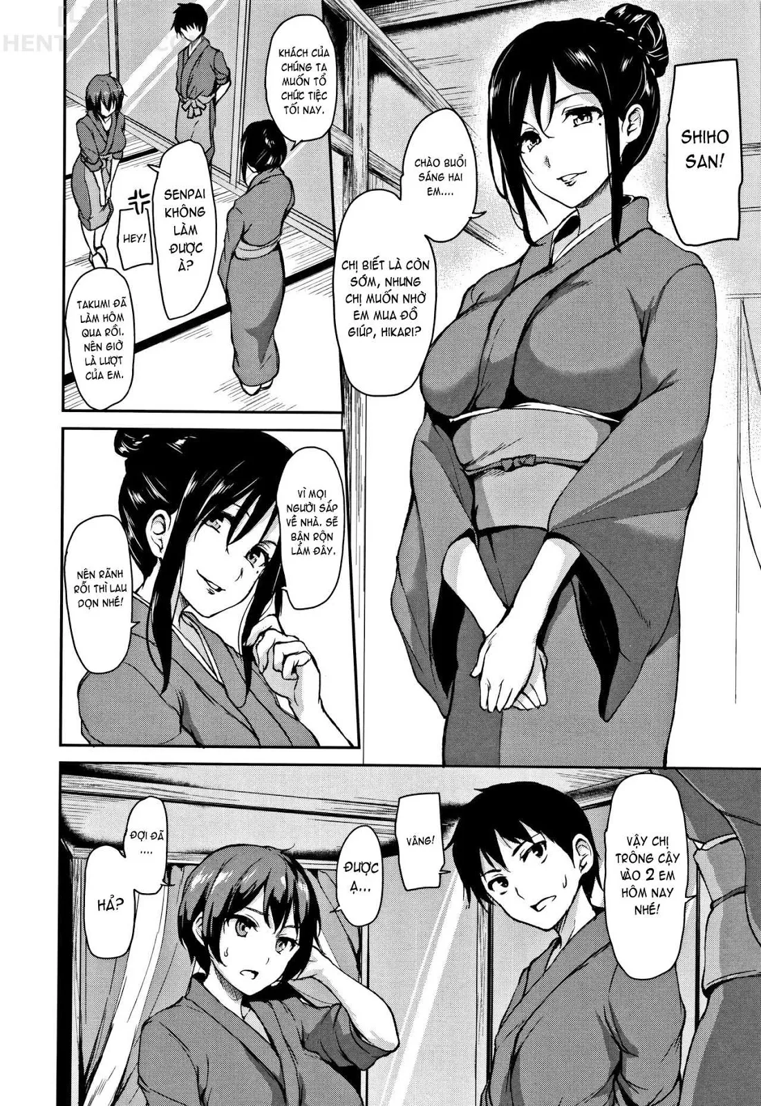 HentaiVN.net - Ảnh 5 - Yukemuri Harem Monogatari - Chap 4