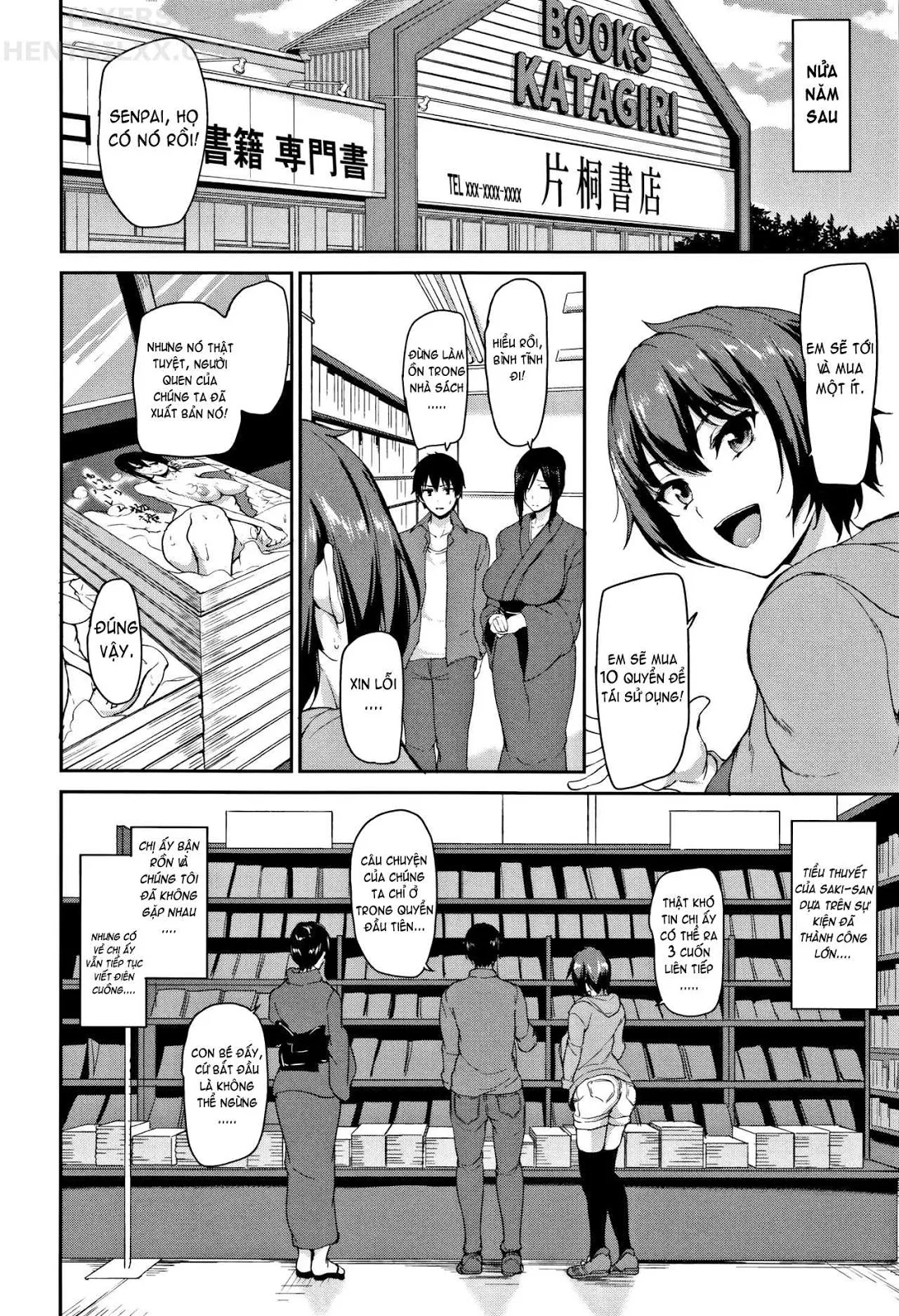 HentaiVN.net - Ảnh 37 - Yukemuri Harem Monogatari - Chap 5 - [END]