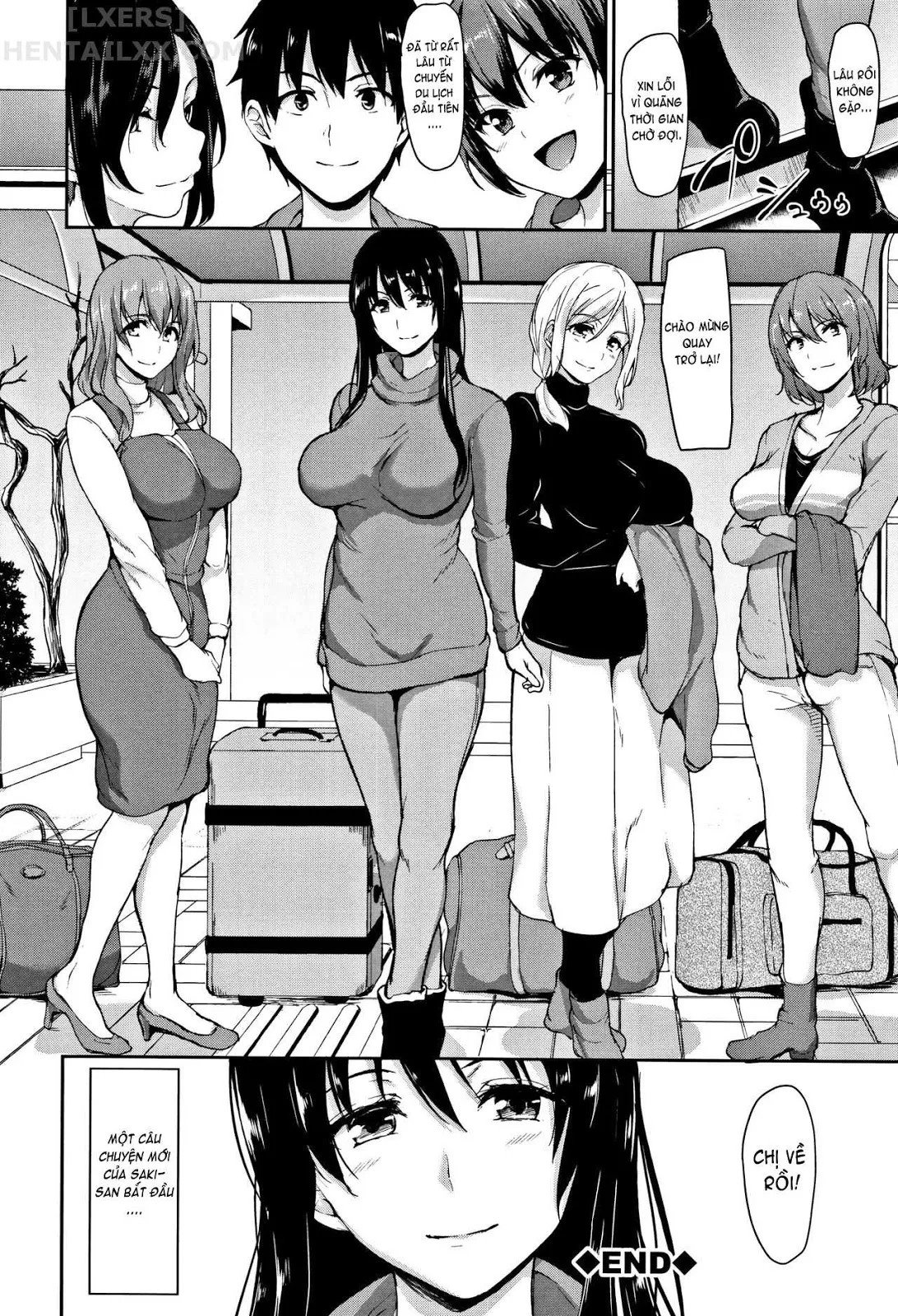 HentaiVN.net - Ảnh 39 - Yukemuri Harem Monogatari - Chap 5 - [END]
