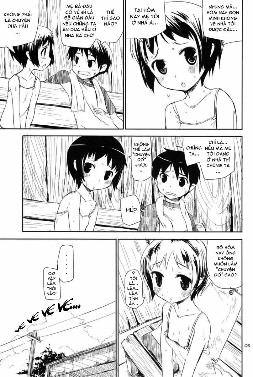 HentaiVN.net - Ảnh 5 - Mùa Hè Của Đôi Ta [Happy Summer Days; Natsuyasumi -Happy Summer Days; なつやすみ] - Oneshot