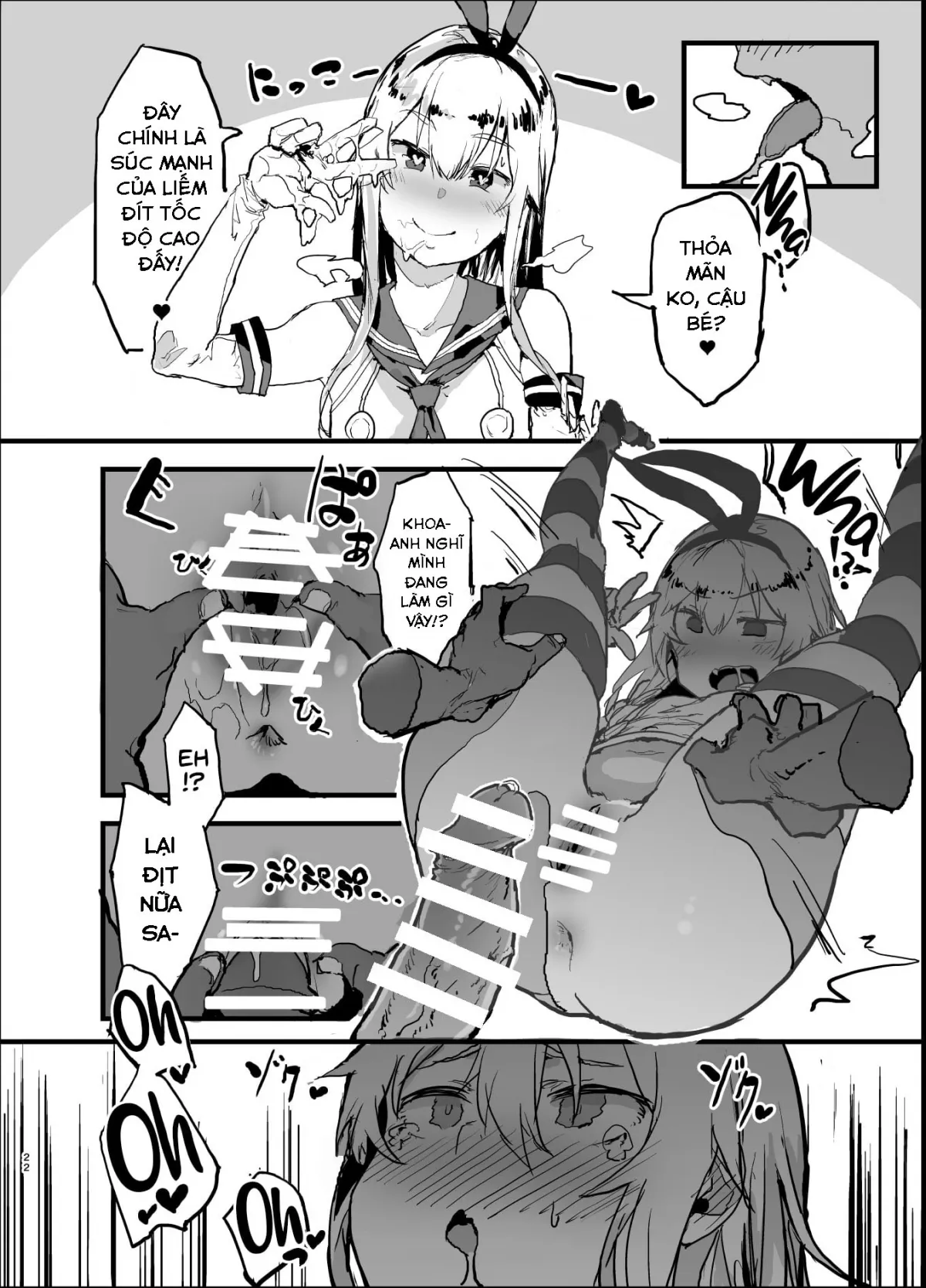 HentaiVN.net - Ảnh 23 - A Book Where Shimakaze Has Passionate Netorase Sex With a Large Number of Men (Kantai Collection) [Futokutei Tasuu no Otoko to Berochuu Sex Suru Shimakaze Netorase Bon] - Oneshot
