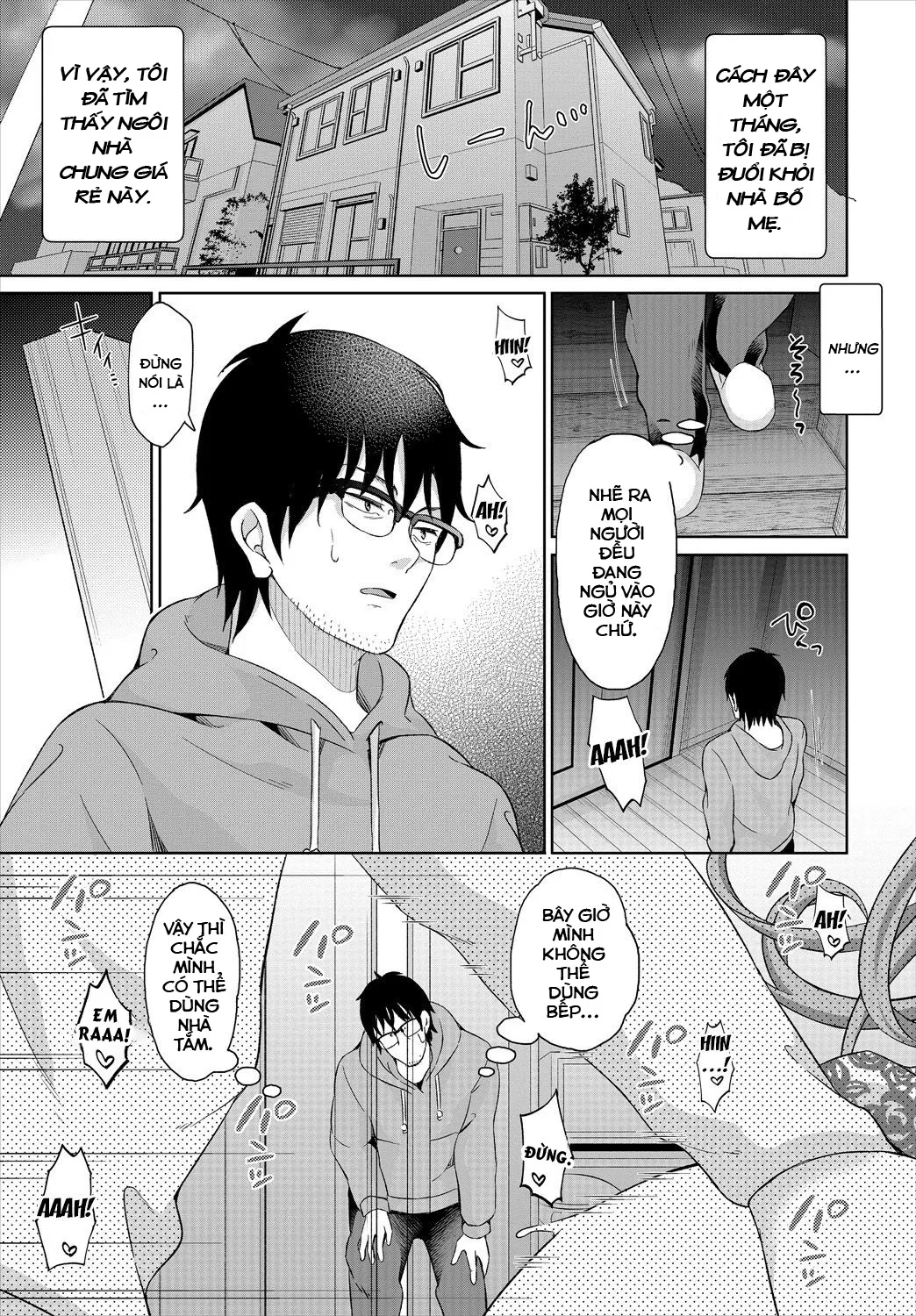 HentaiVN.net - Ảnh 3 - Tôi lập harem bằng chiếc nhẫn ma thuật! [I, a gloomy person, used a magical item to create my own harem in the shared house] - Chap 1
