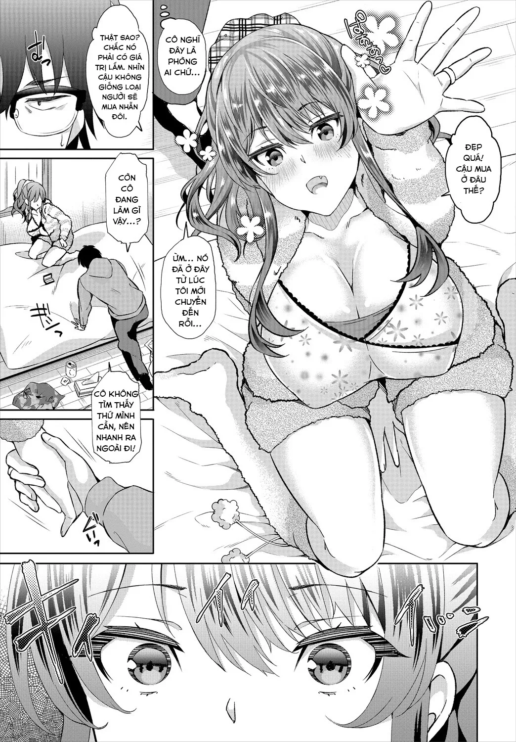 HentaiVN.net - Ảnh 7 - Tôi lập harem bằng chiếc nhẫn ma thuật! [I, a gloomy person, used a magical item to create my own harem in the shared house] - Chap 1