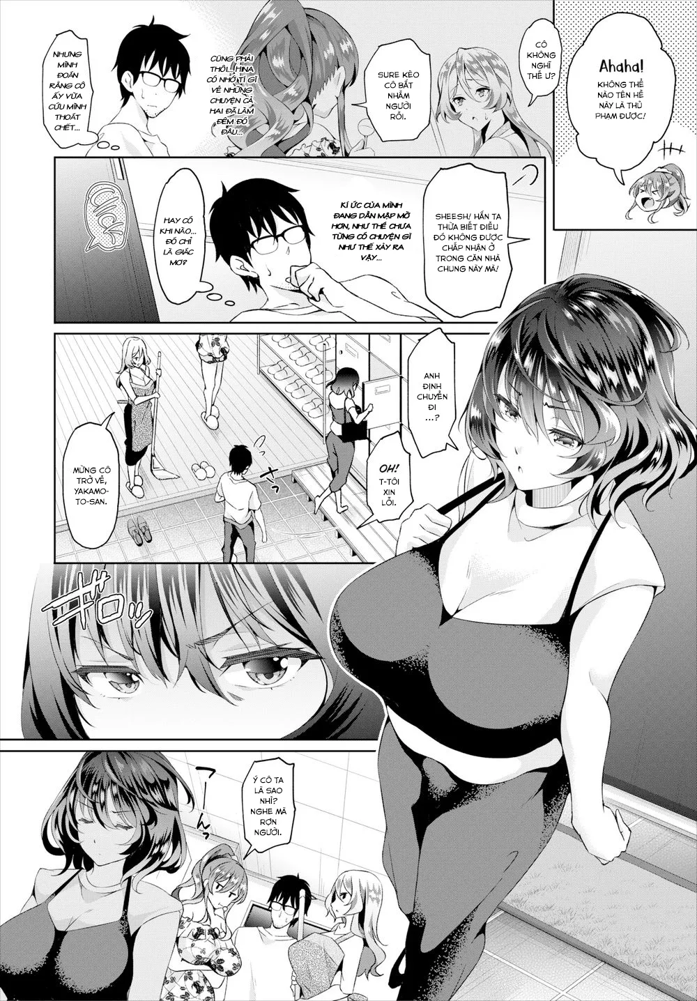 HentaiVN.net - Ảnh 3 - Tôi lập harem bằng chiếc nhẫn ma thuật! [I, a gloomy person, used a magical item to create my own harem in the shared house] - Chap 2