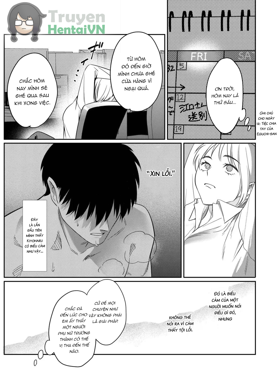 HentaiVN.net - Ảnh 29 - Kii-chan Choukyou Nikki ~Toshishita Kansai-ben Danshi wa AroThir OL o Guzzuguzu ni Ijimetai~ - Oneshot