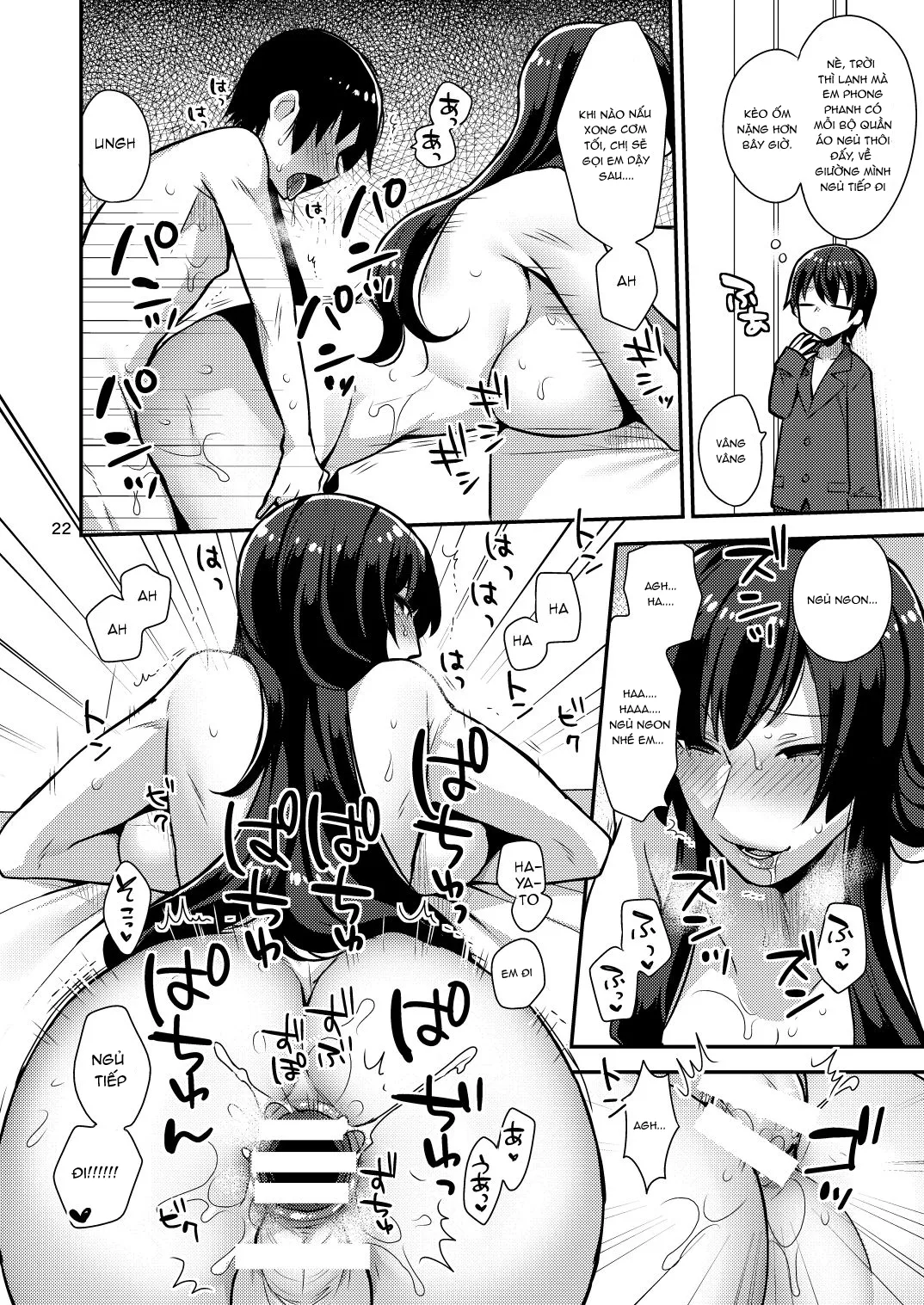 HentaiVN.net - Ảnh 23 - Chị gái bạn tôi và tôi [Classmate no Ane] - Oneshot