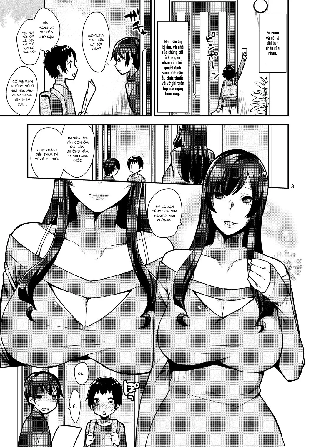 HentaiVN.net - Ảnh 4 - Chị gái bạn tôi và tôi [Classmate no Ane] - Oneshot