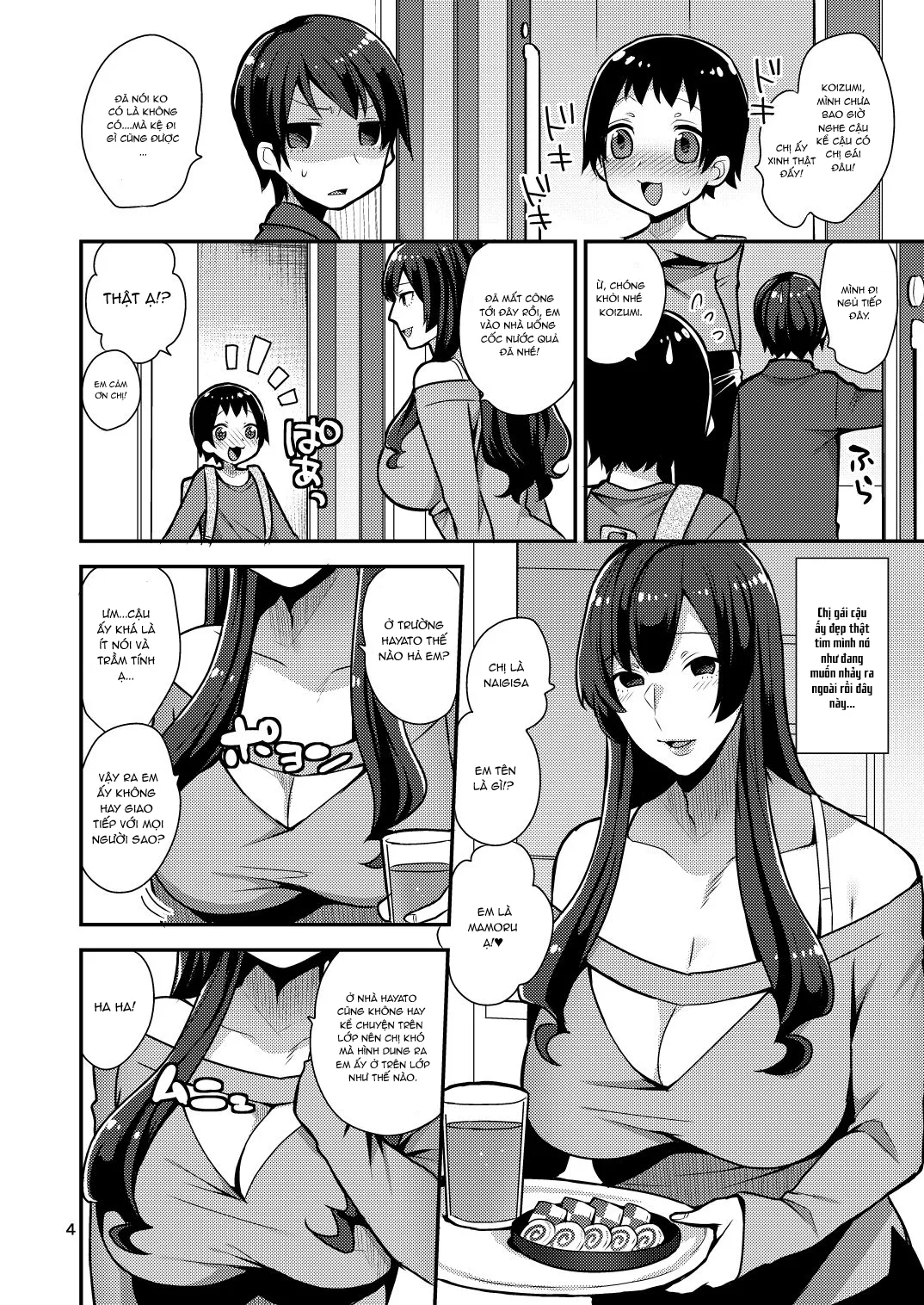 HentaiVN.net - Ảnh 5 - Chị gái bạn tôi và tôi [Classmate no Ane] - Oneshot