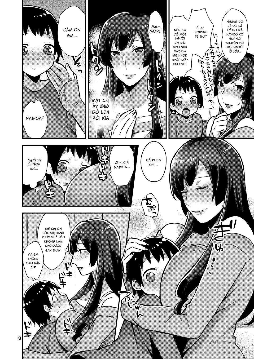 HentaiVN.net - Ảnh 9 - Chị gái bạn tôi và tôi [Classmate no Ane] - Oneshot