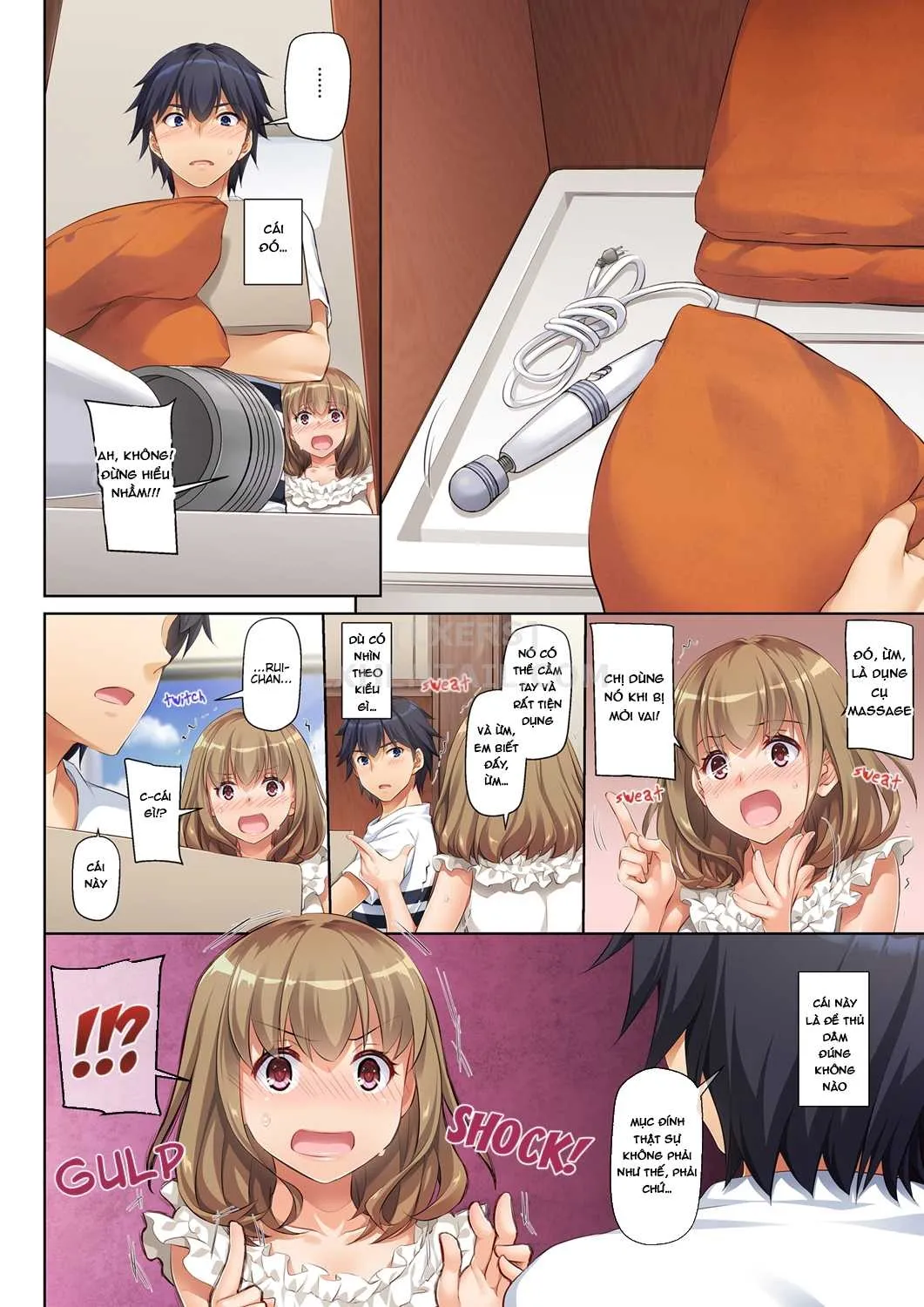 HentaiVN.net - Ảnh 12 - Hitozuma Osananajimi to Hitonatsu no Dekigoto [DLO-07-10-14] - Chap 1