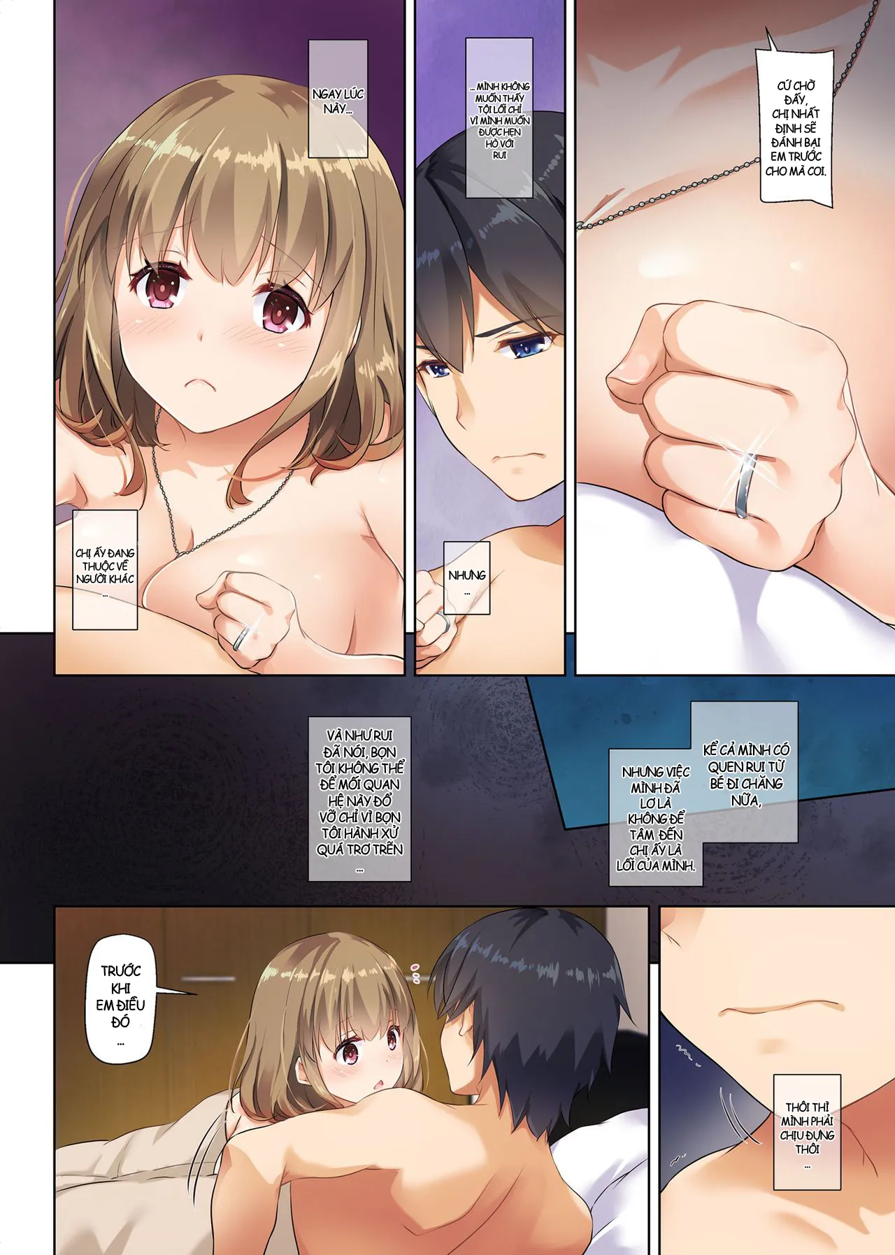 HentaiVN.net - Ảnh 14 - Hitozuma Osananajimi to Hitonatsu no Dekigoto [DLO-07-10-14] - Chap 2