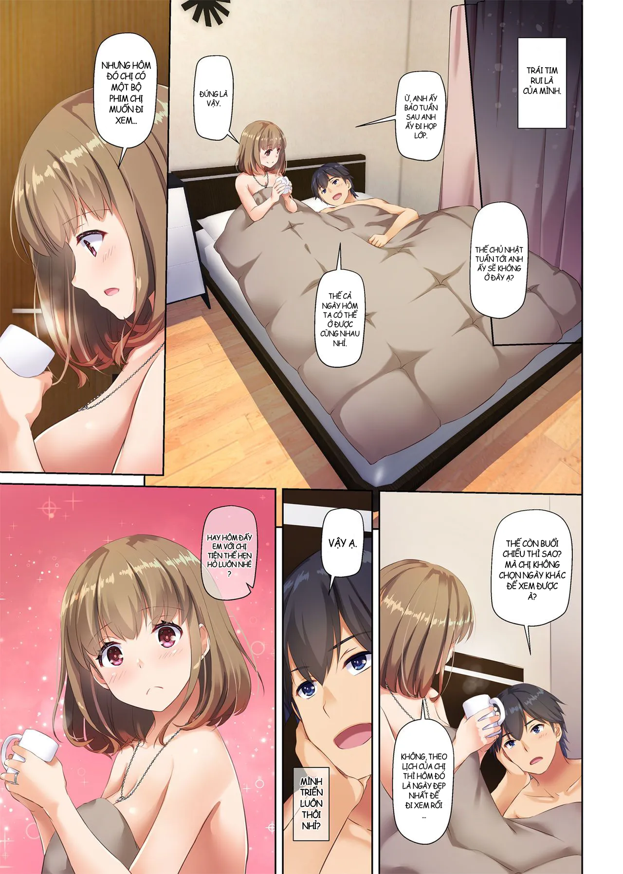 HentaiVN.net - Ảnh 25 - Hitozuma Osananajimi to Hitonatsu no Dekigoto [DLO-07-10-14] - Chap 2