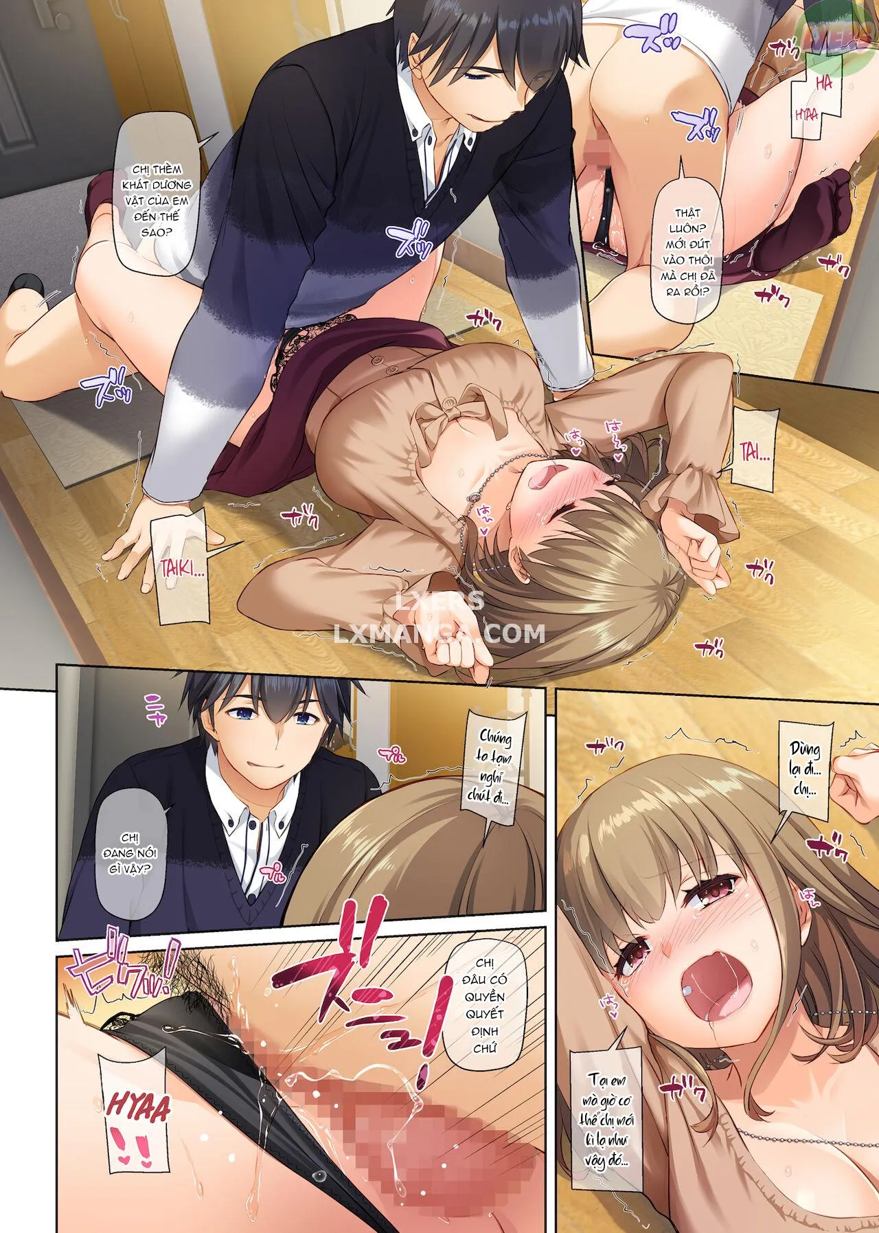 HentaiVN.net - Ảnh 45 - Hitozuma Osananajimi to Hitonatsu no Dekigoto [DLO-07-10-14] - Chap 3