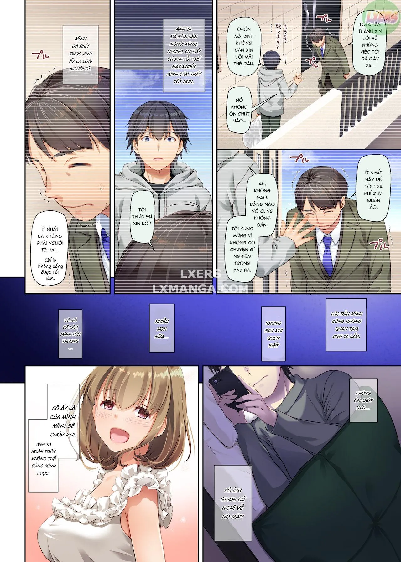 HentaiVN.net - Ảnh 5 - Hitozuma Osananajimi to Hitonatsu no Dekigoto [DLO-07-10-14] - Chap 3