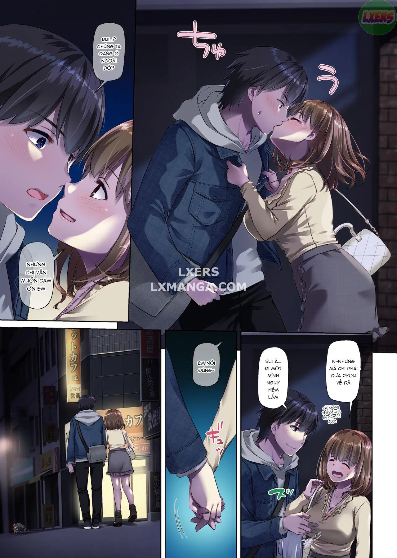 HentaiVN.net - Ảnh 68 - Hitozuma Osananajimi to Hitonatsu no Dekigoto [DLO-07-10-14] - Chap 3