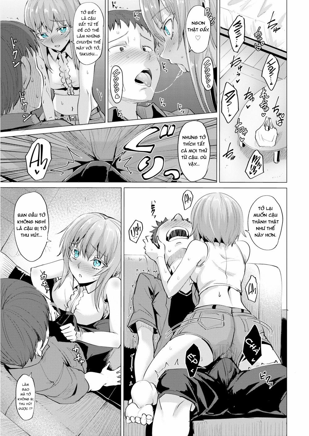 HentaiVN.net - Ảnh 5 - Đôi Mắt Xanh Và Những Cây Kẹo Dâu Tây Ngọt Ngào [Blue Eyes and Candied Strawberries] - Oneshot