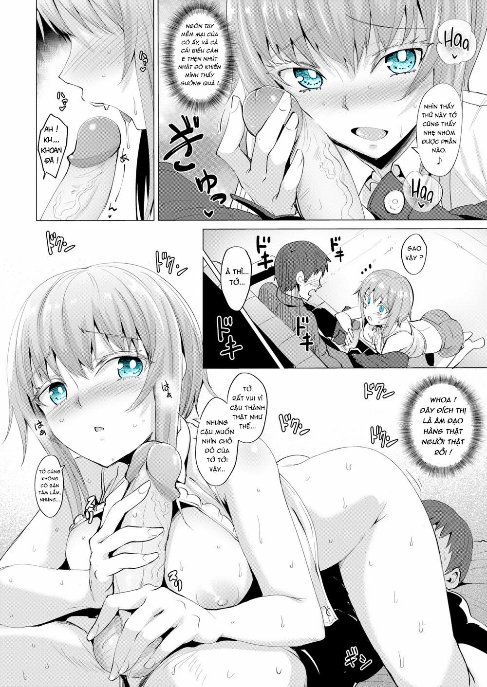 HentaiVN.net - Ảnh 6 - Đôi Mắt Xanh Và Những Cây Kẹo Dâu Tây Ngọt Ngào [Blue Eyes and Candied Strawberries] - Oneshot